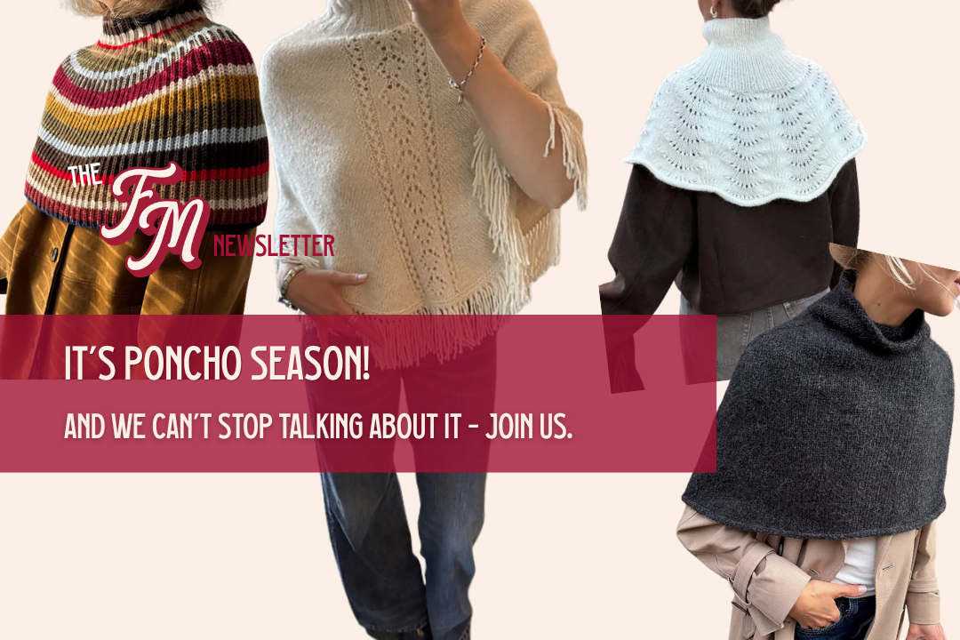 It's Poncho Season