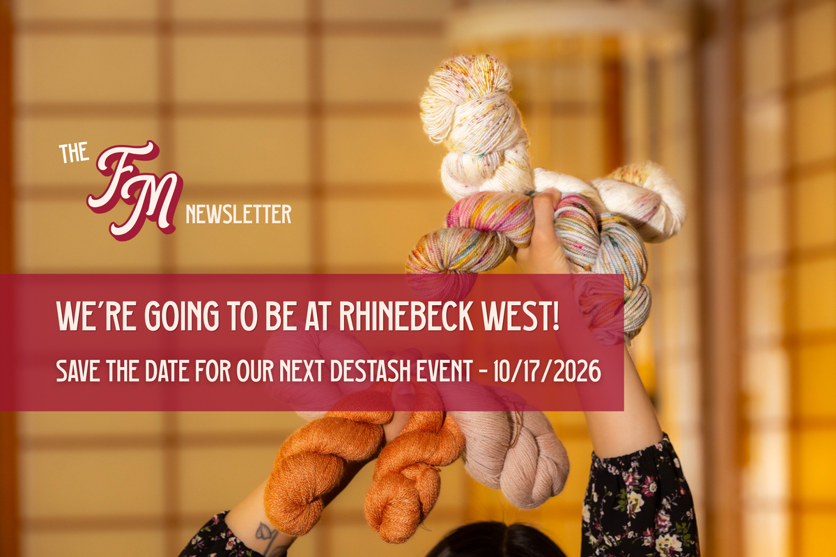 We're Going To Be At Rhinebeck West!