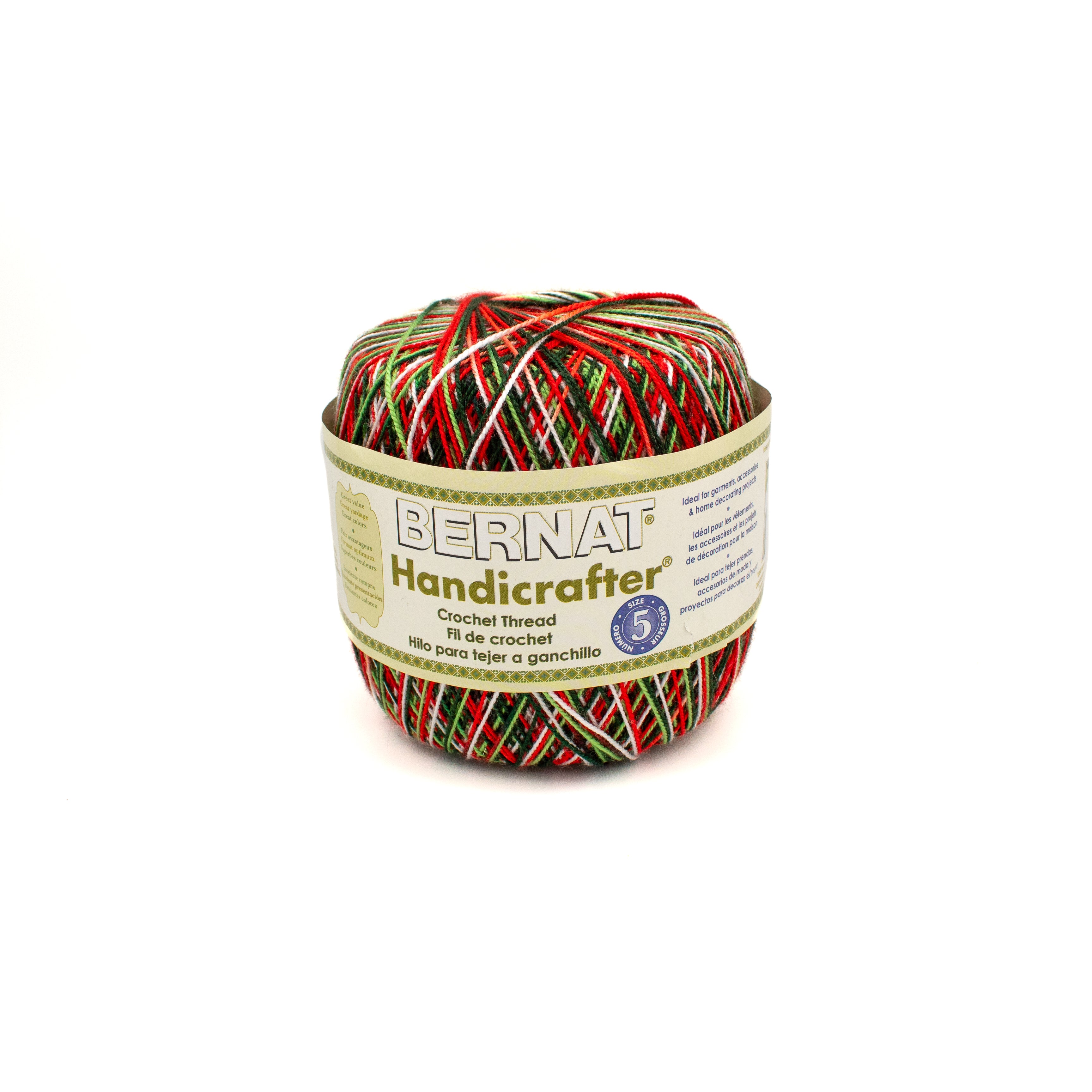 Bernat Handicrafter Crochet Thread in Merry