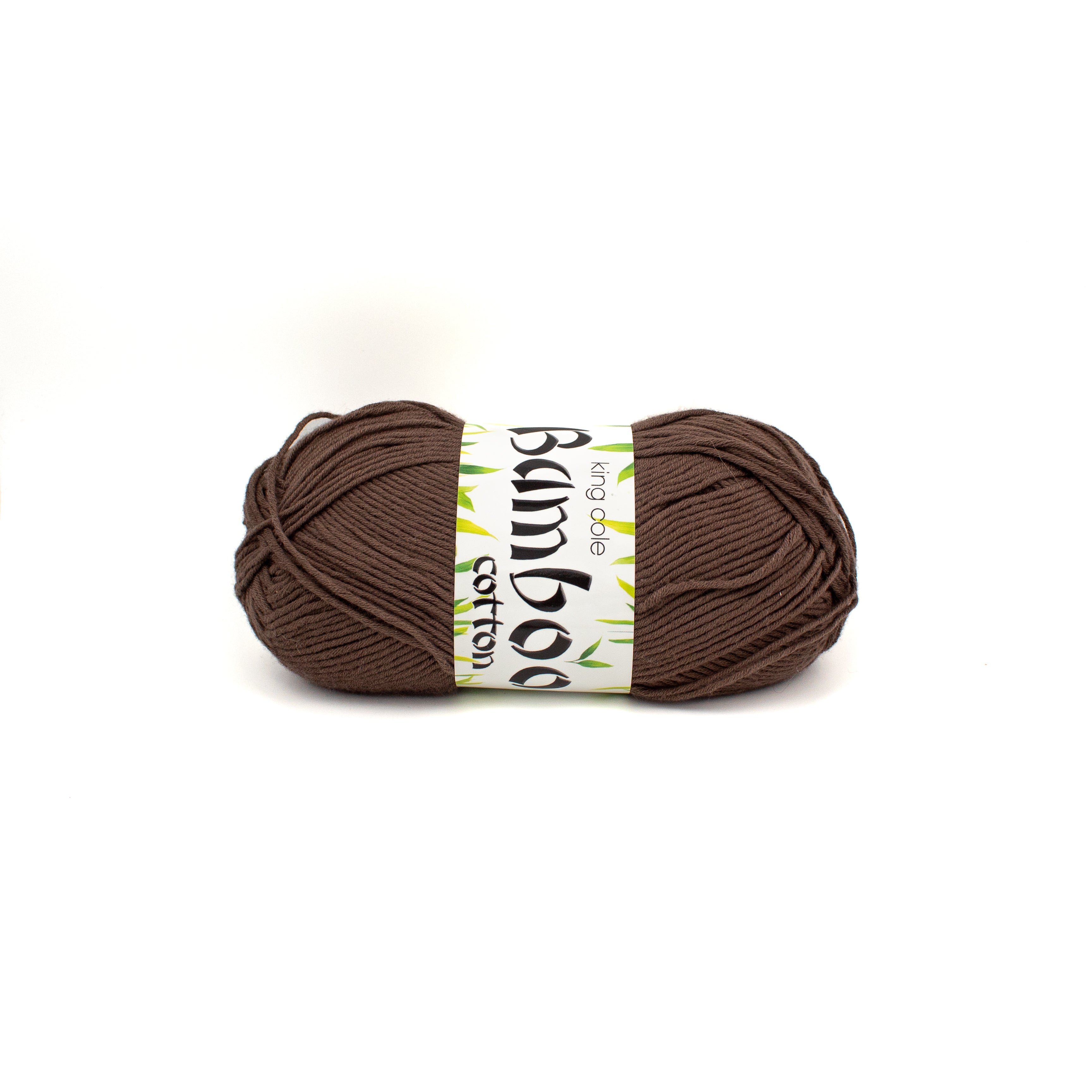 King Cole Bamboo Cotton DK in Brown