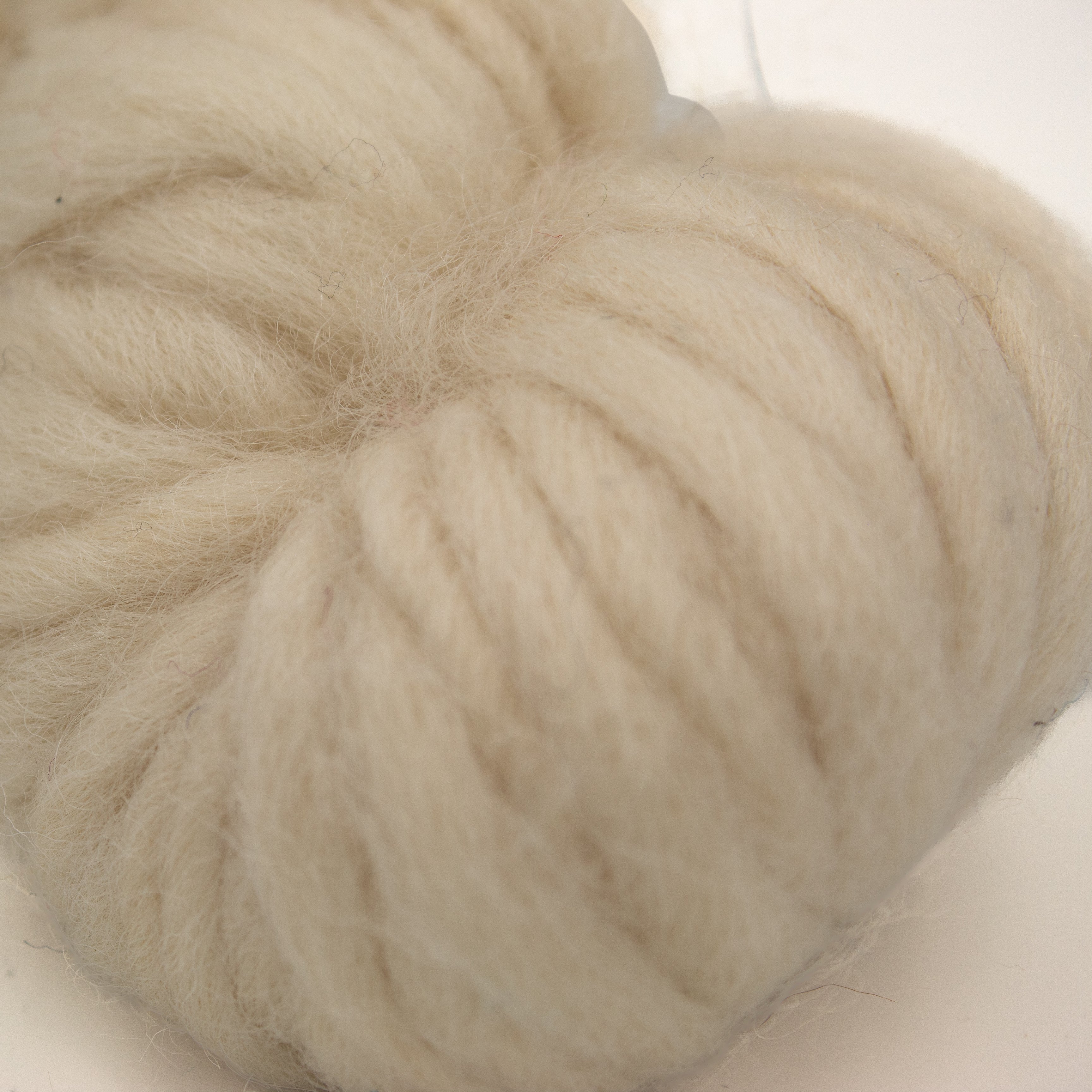 Darn Good Yarn Thick and Thin Wool Yarn in Natural