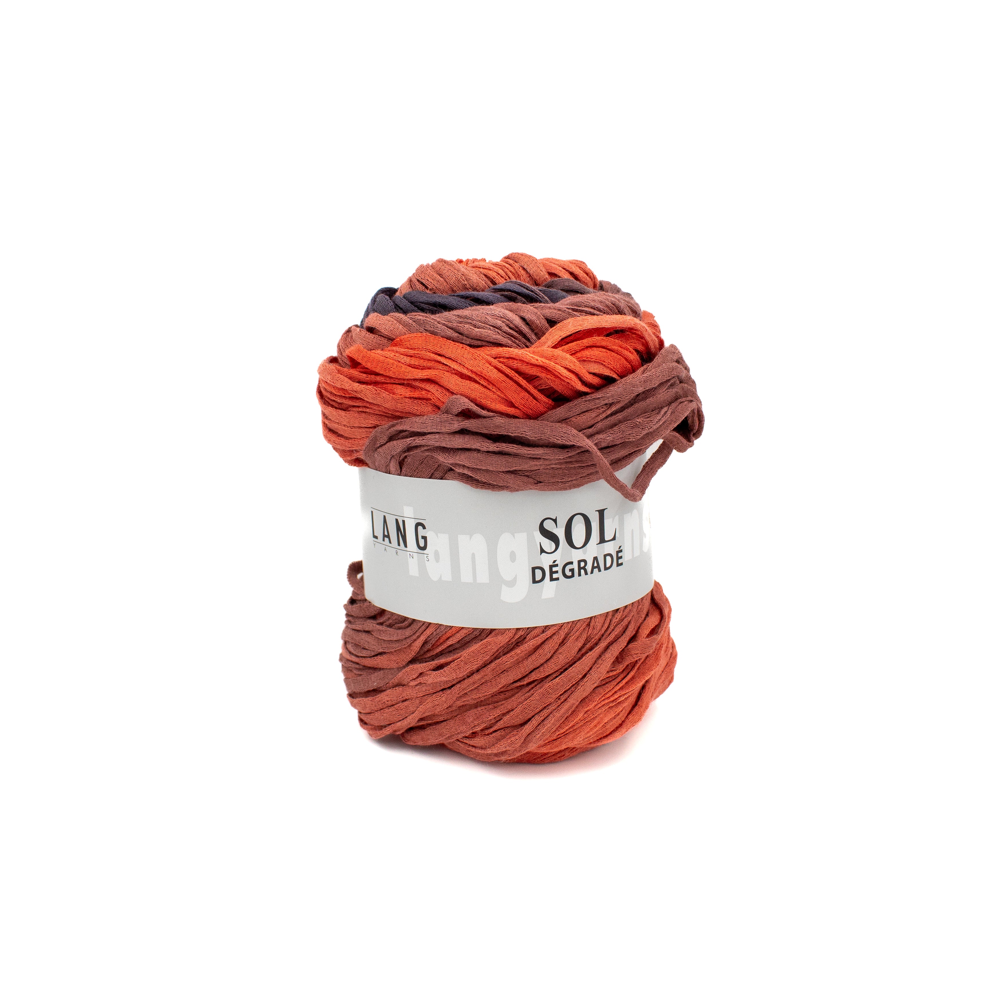 Lang Sol Degrade in Grey/Orange