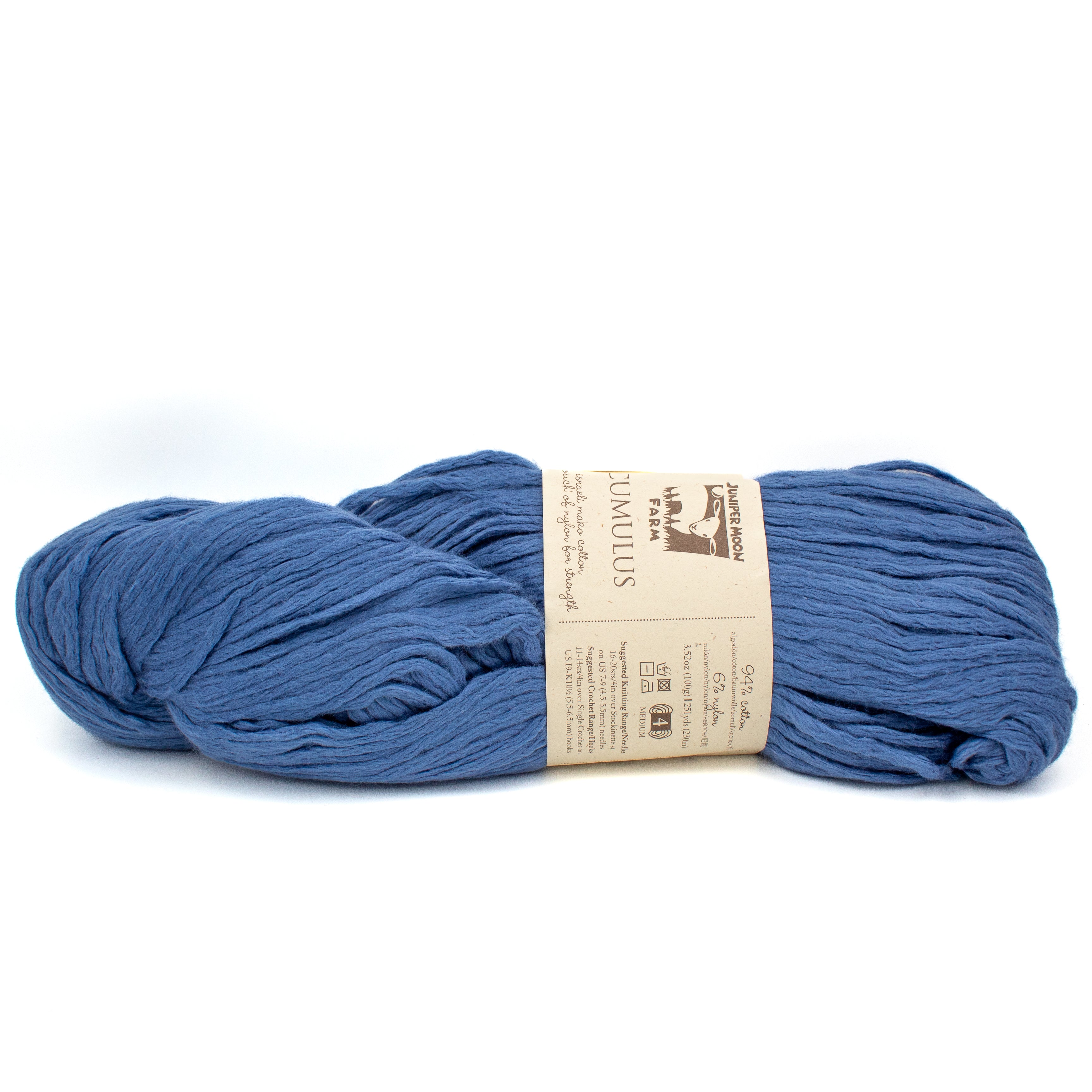 Juniper Moon Farms Cumulus in Cornflower