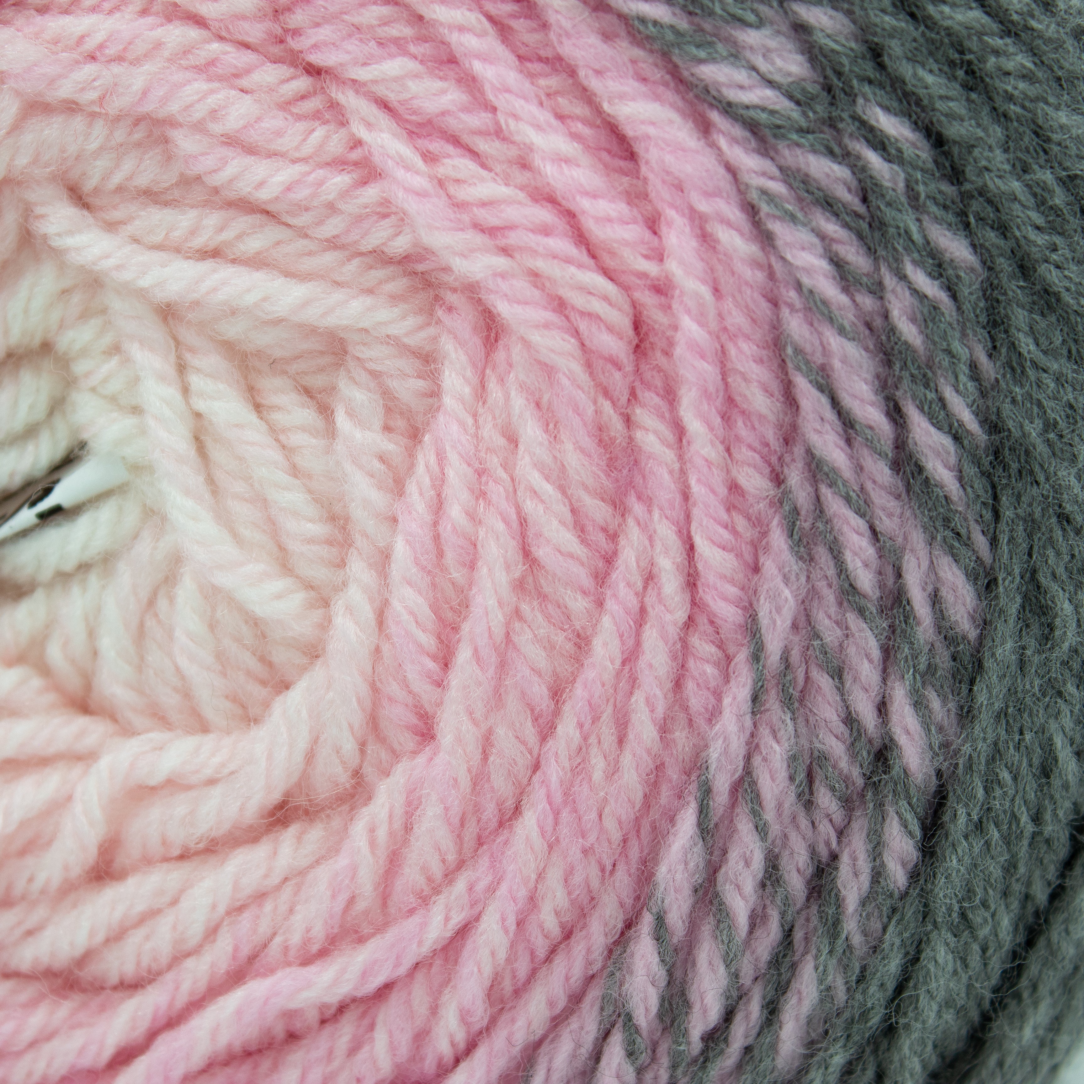 Yarn Art Flowers Merino in Grey Pink Multi