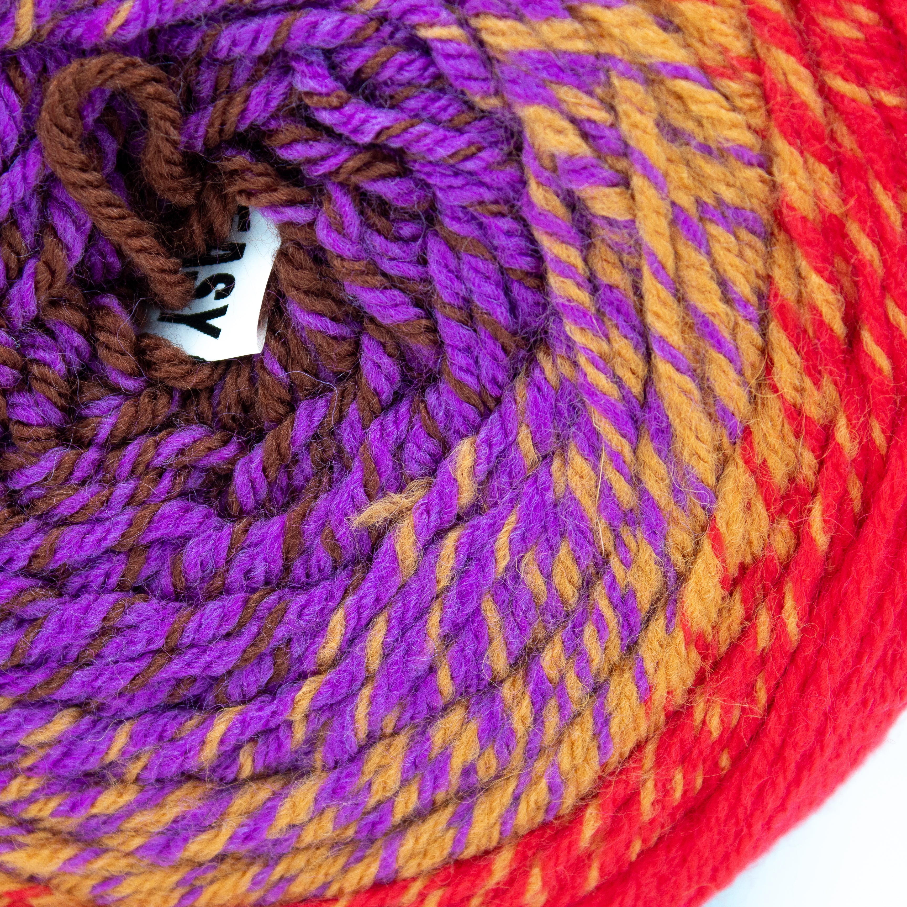 Yarn Art Flowers Merino in Red Purple Multi