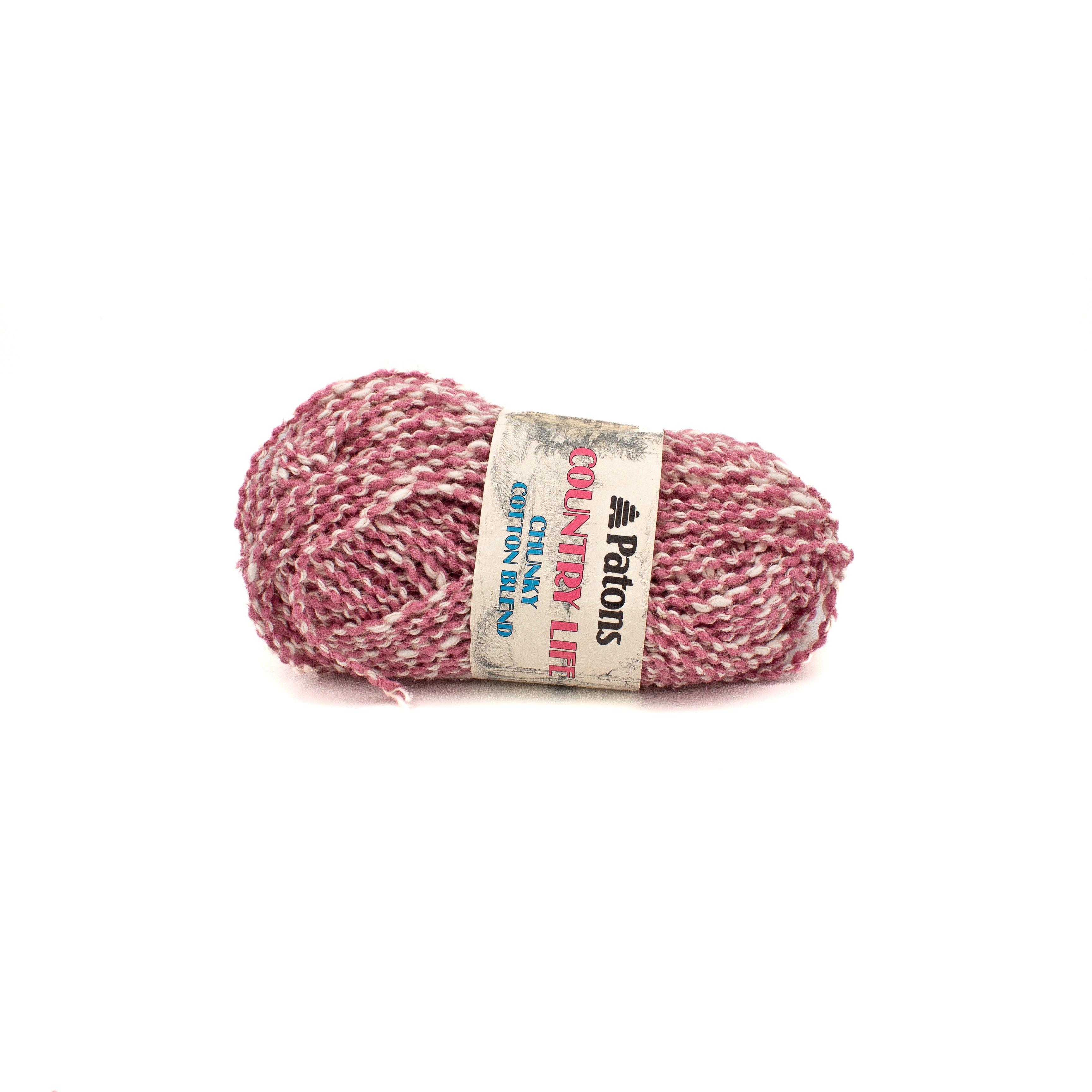 Patons Country Lite Chunky Cotton Blend in Pink