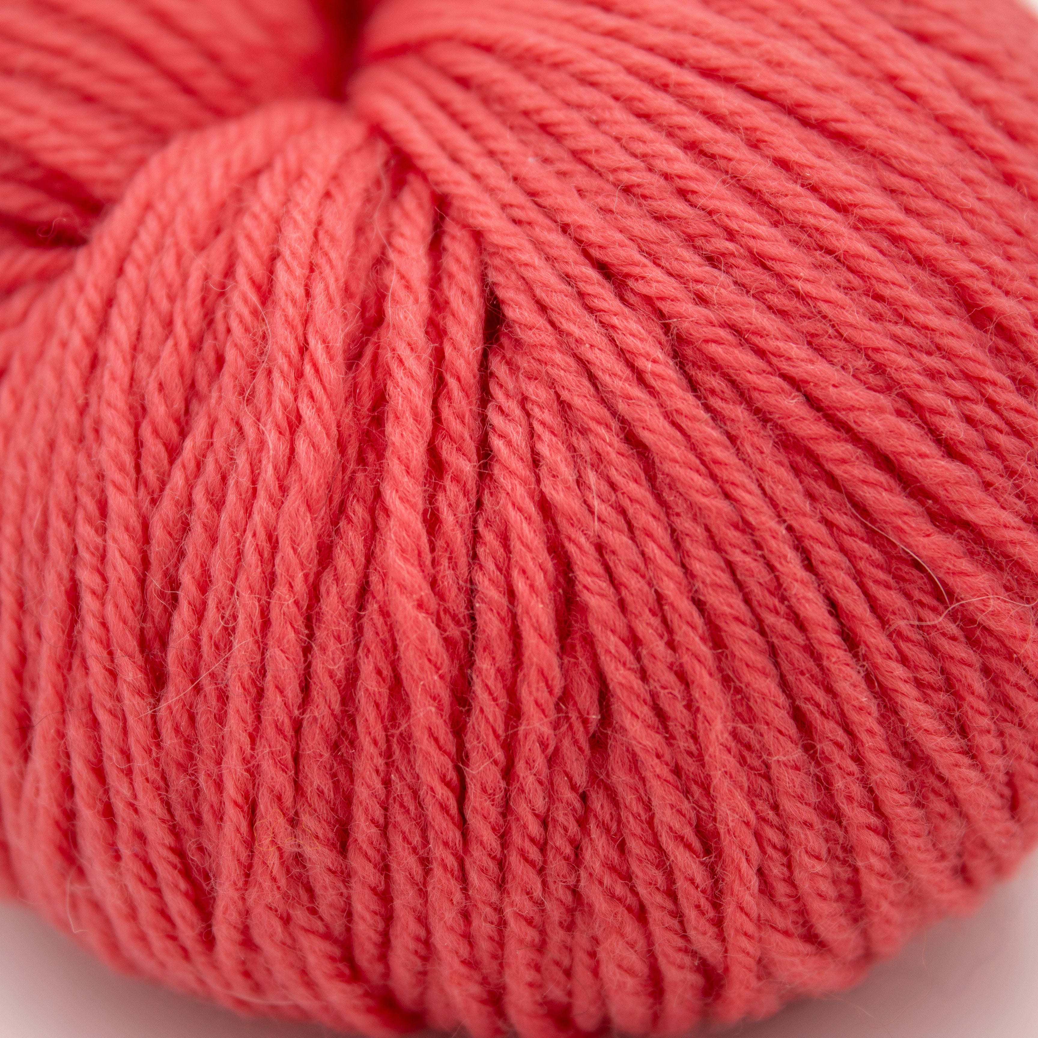 Cloudborn Fibers Merino Superwash Sock Twist in Coral
