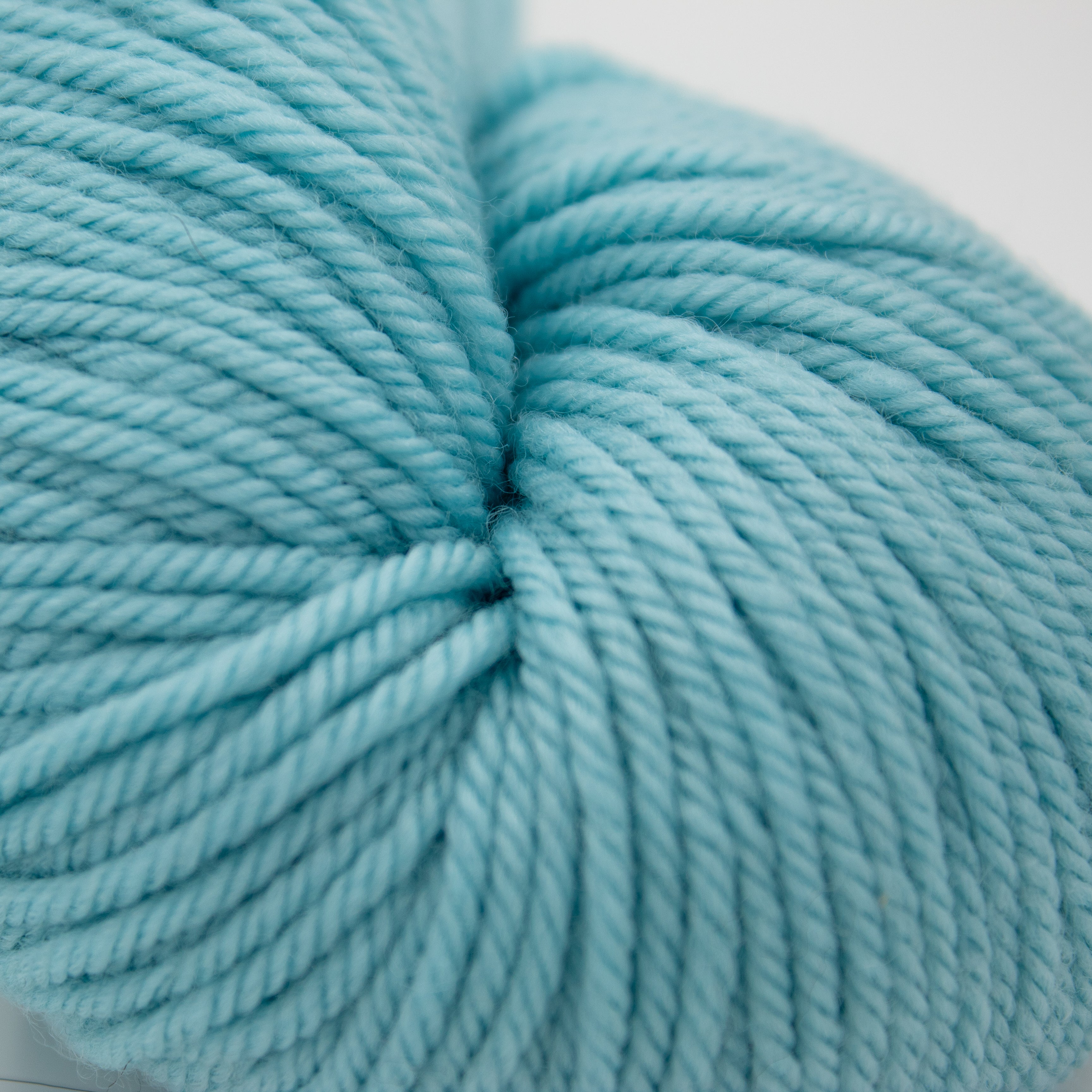 Cloudborn Fibers Merino Superwash Worsted in Sky Blue