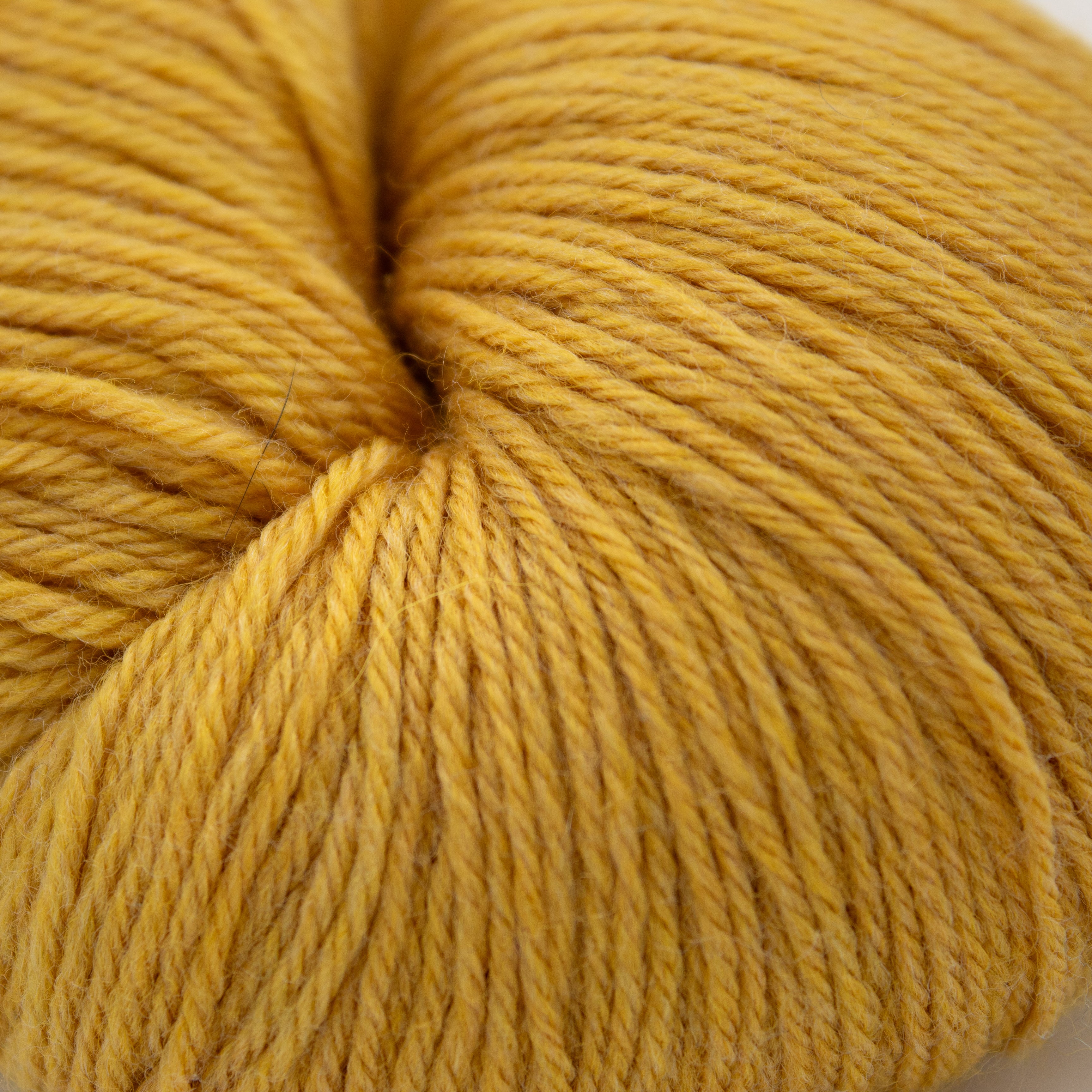 Cloudborn Fibers Merino Superwash Sock Twist in Maize Heather
