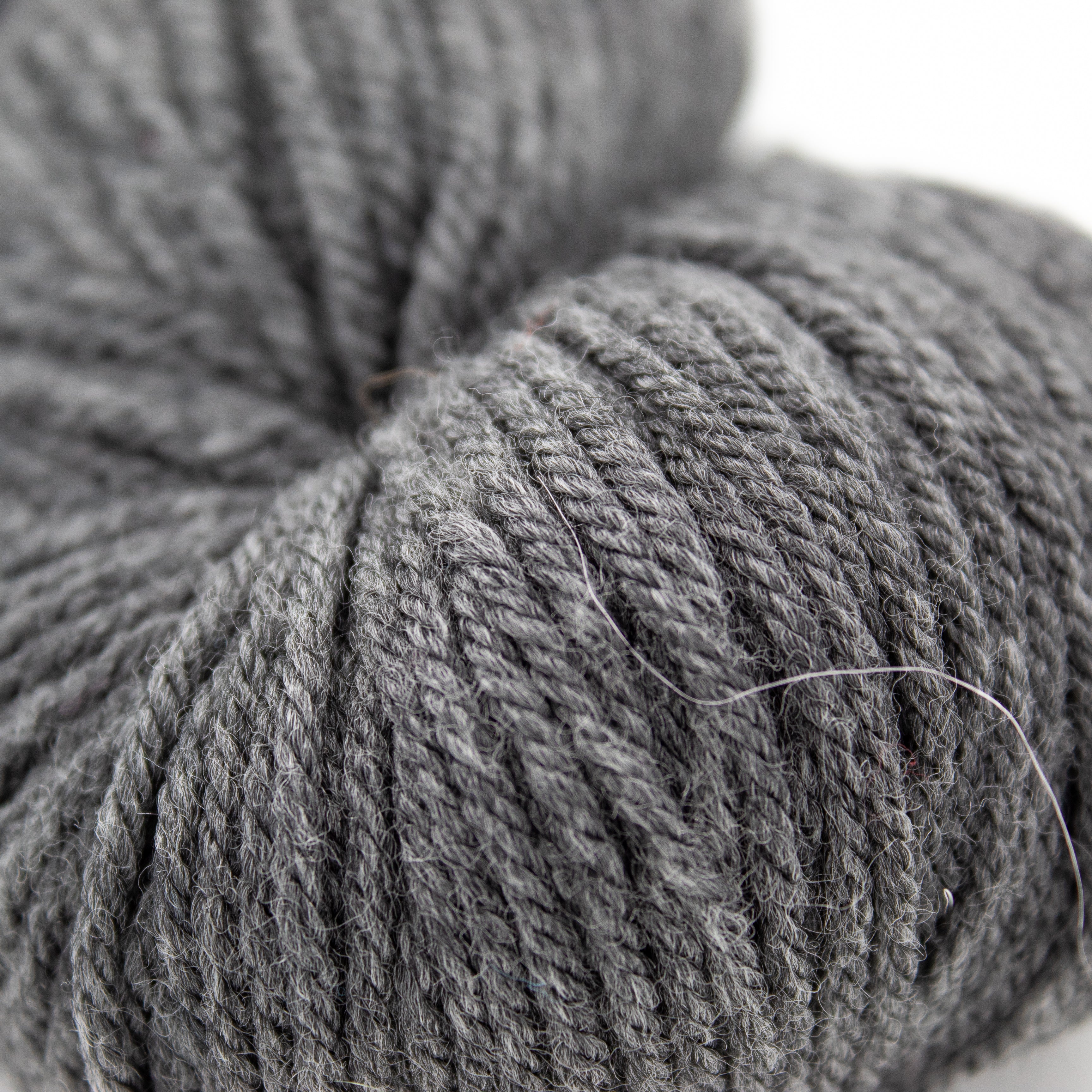 Cloudborn Fibers Merino Superwash Worsted in Charcoal Heather