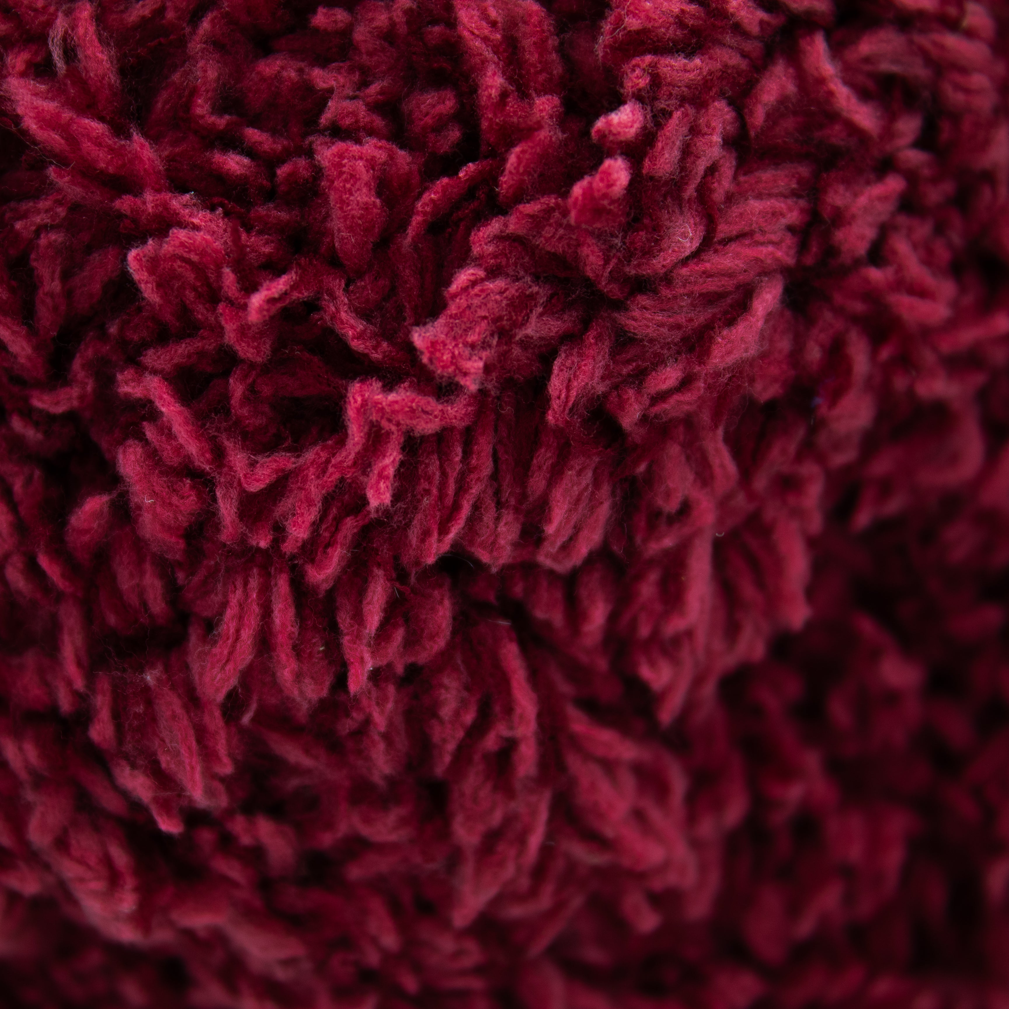 Lion Brand Go For Fleece Sherpa in Merlot