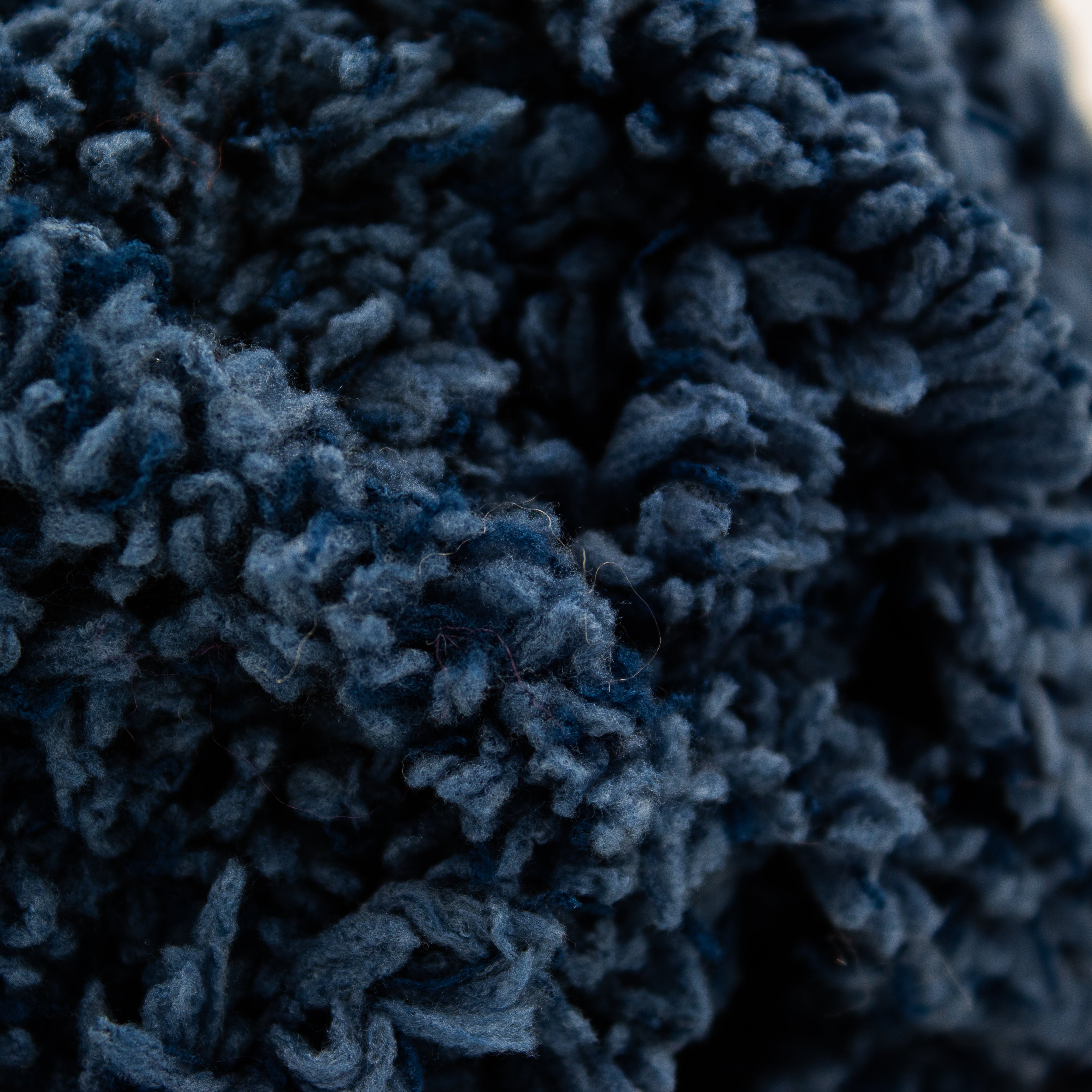 Lion Brand Go For Fleece Sherpa in Navy