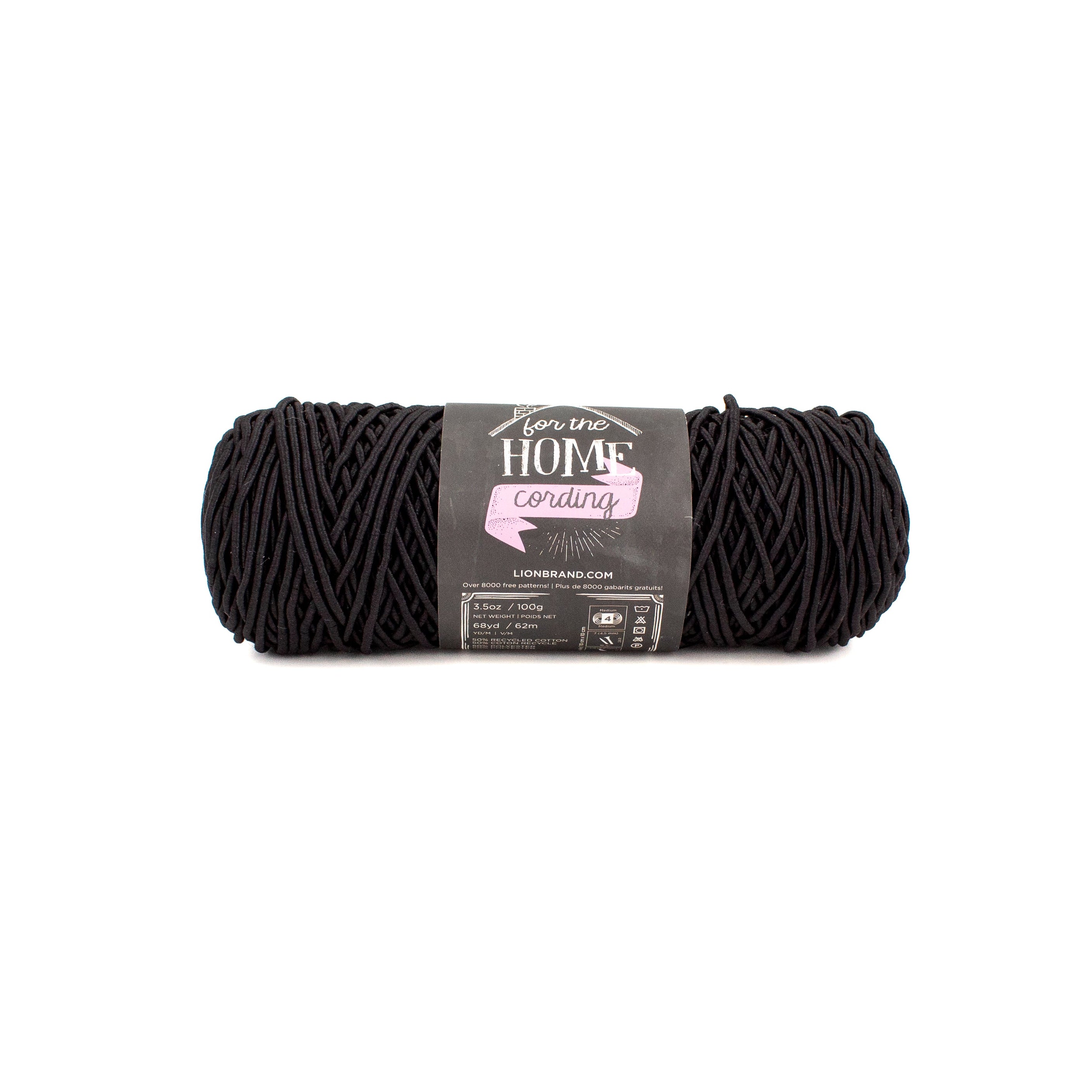 Lion Brand For The Home Cording in Black