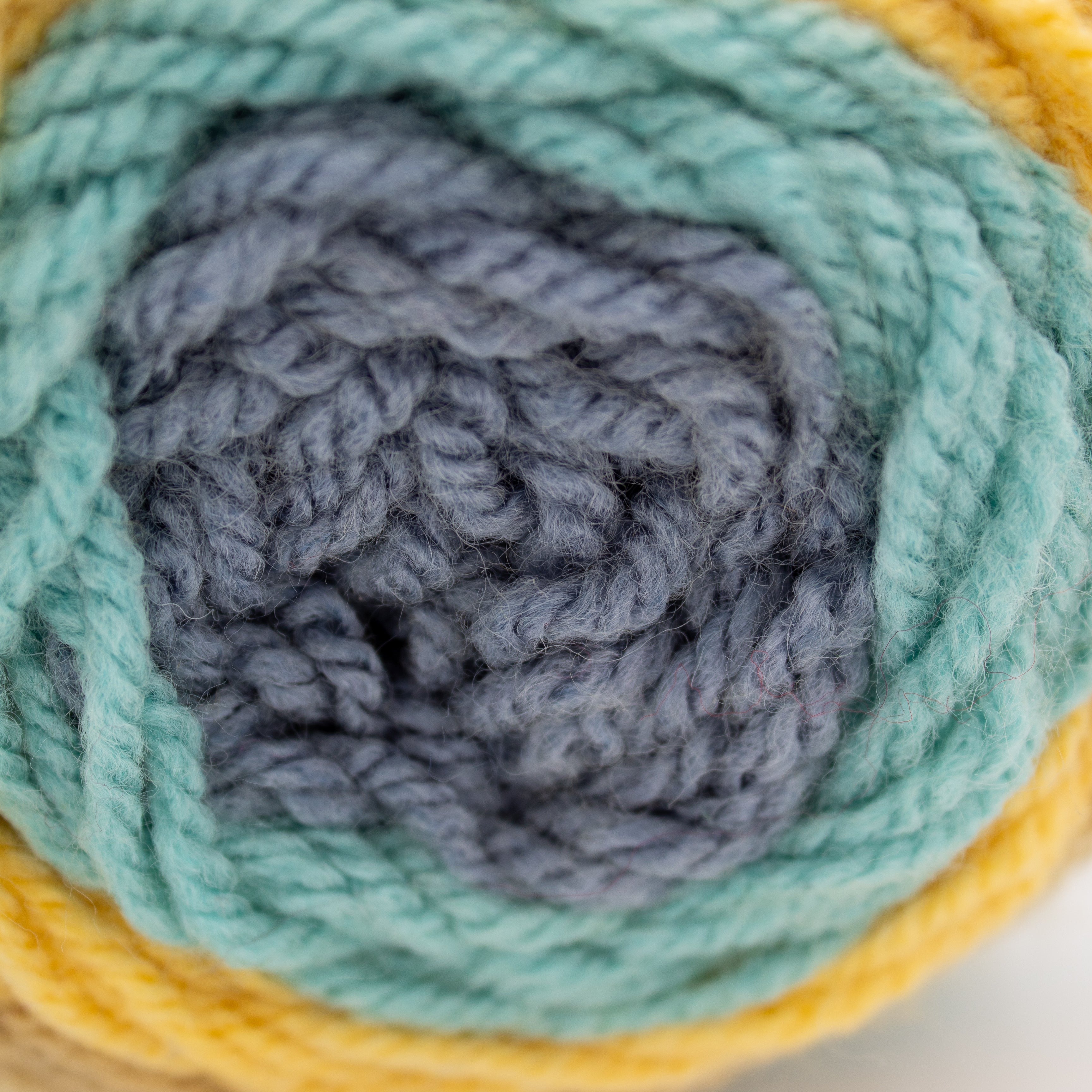 Caron Cakes in Blueberry Custard