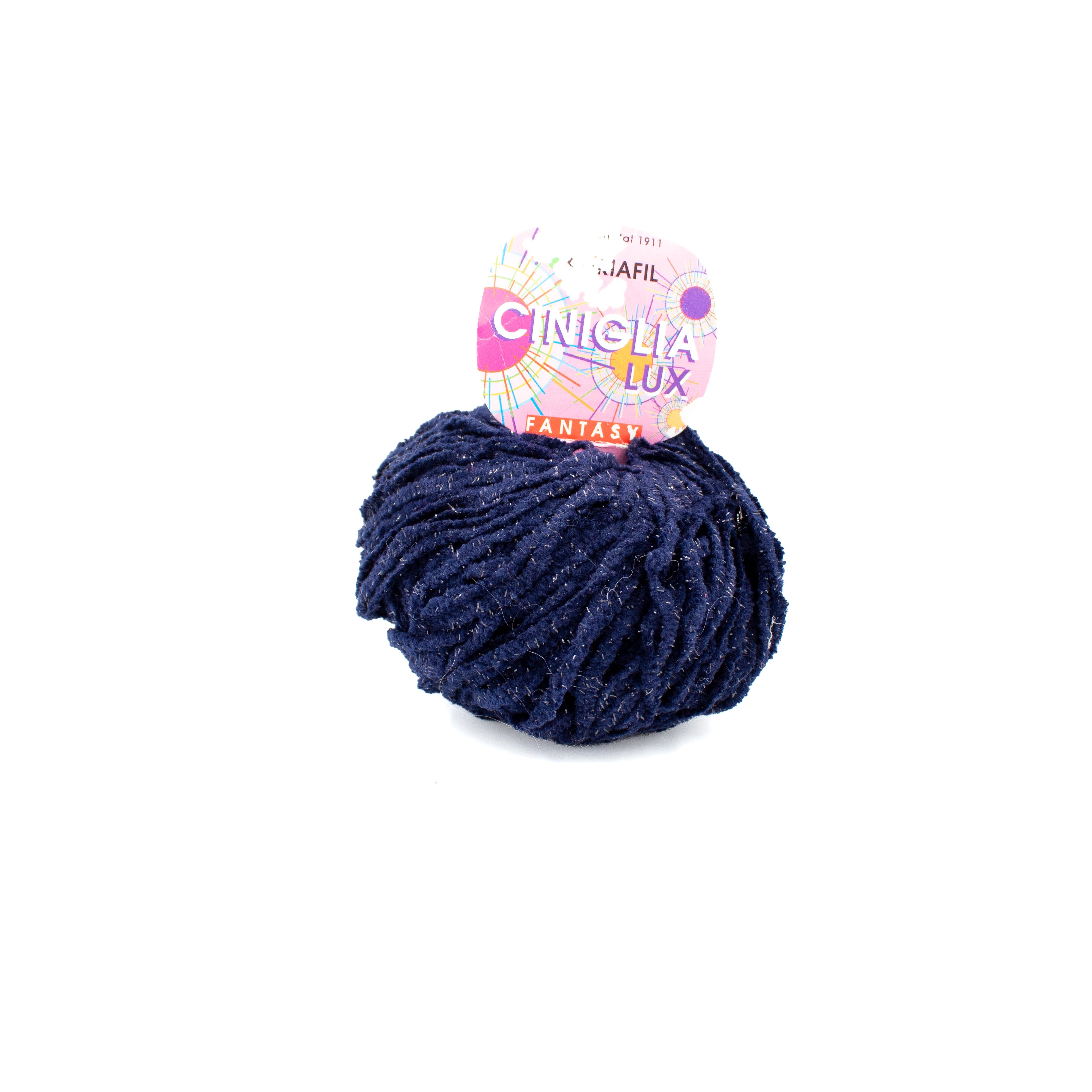 Adriafil Ciniglia Lux in Navy Sparkle