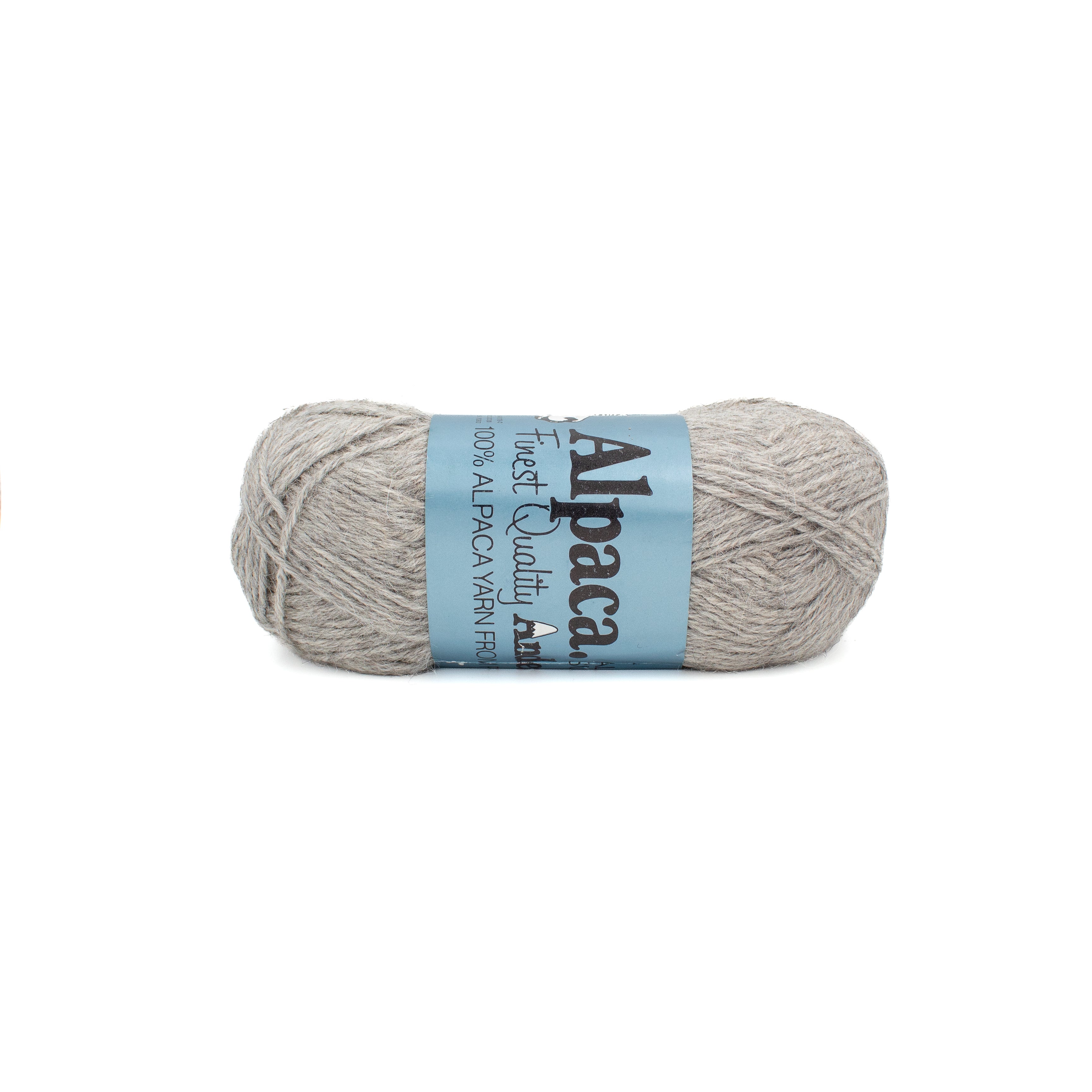 Andean Yarns Alpaquita Superfina 100g in Heather Grey