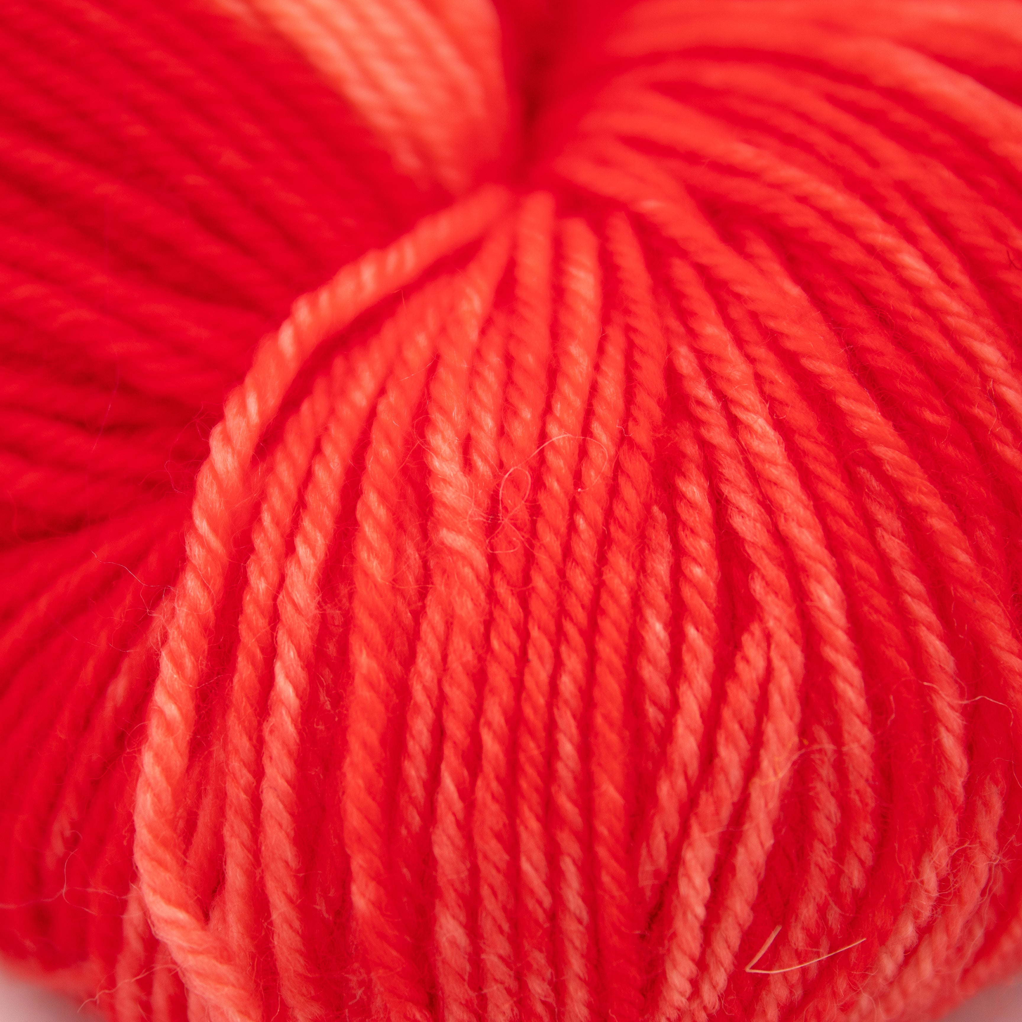 Araucania Yarns Huasco Sock Kettle Dyes in Scarlet