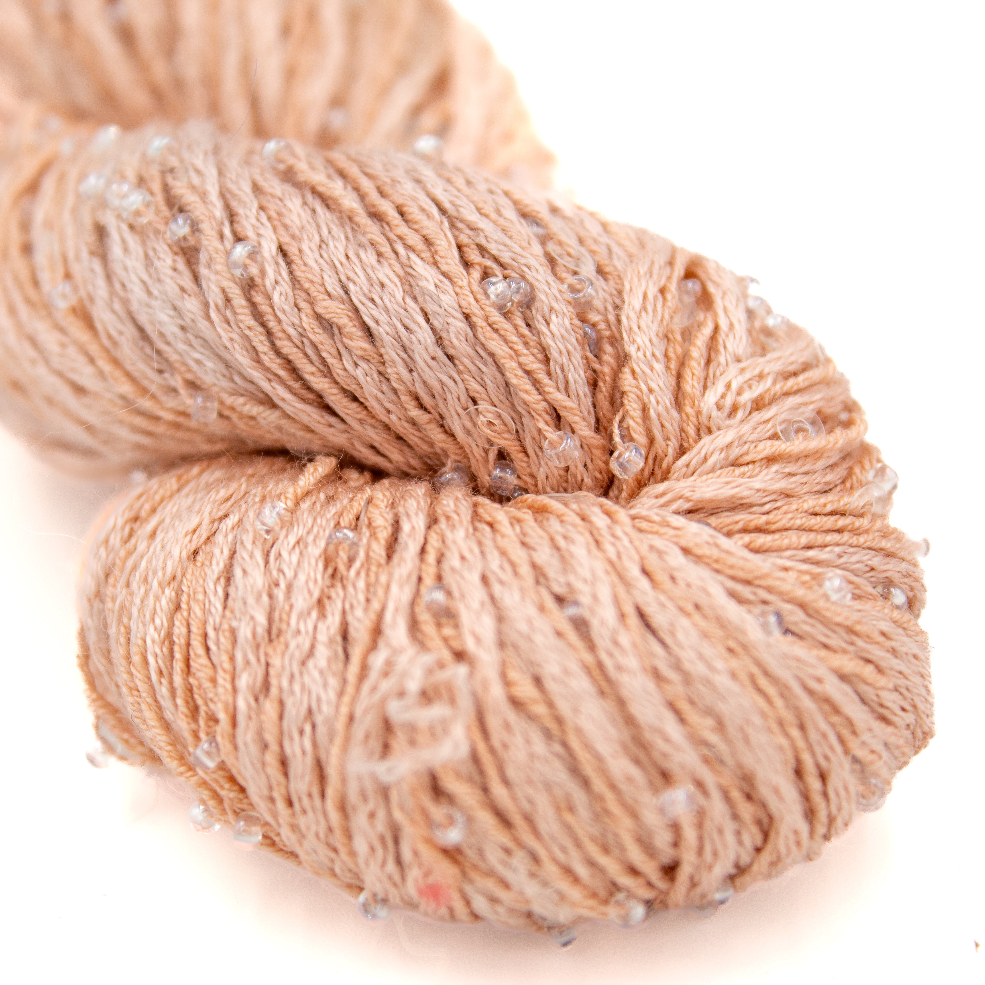ArtYarns Beaded Pearl and Sequins in Peach