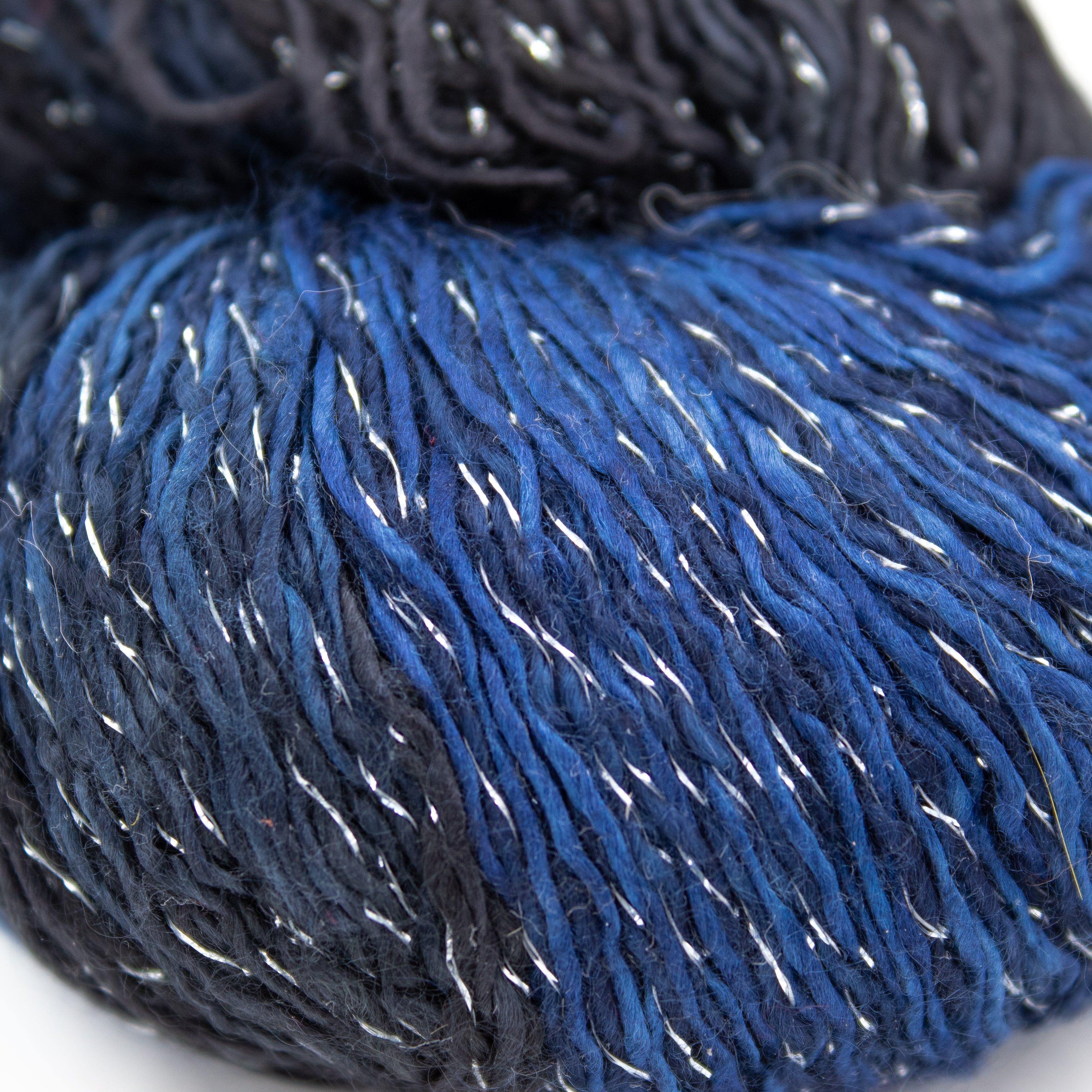 Art Yarns Ensemble Glitter Light in Black + Blue