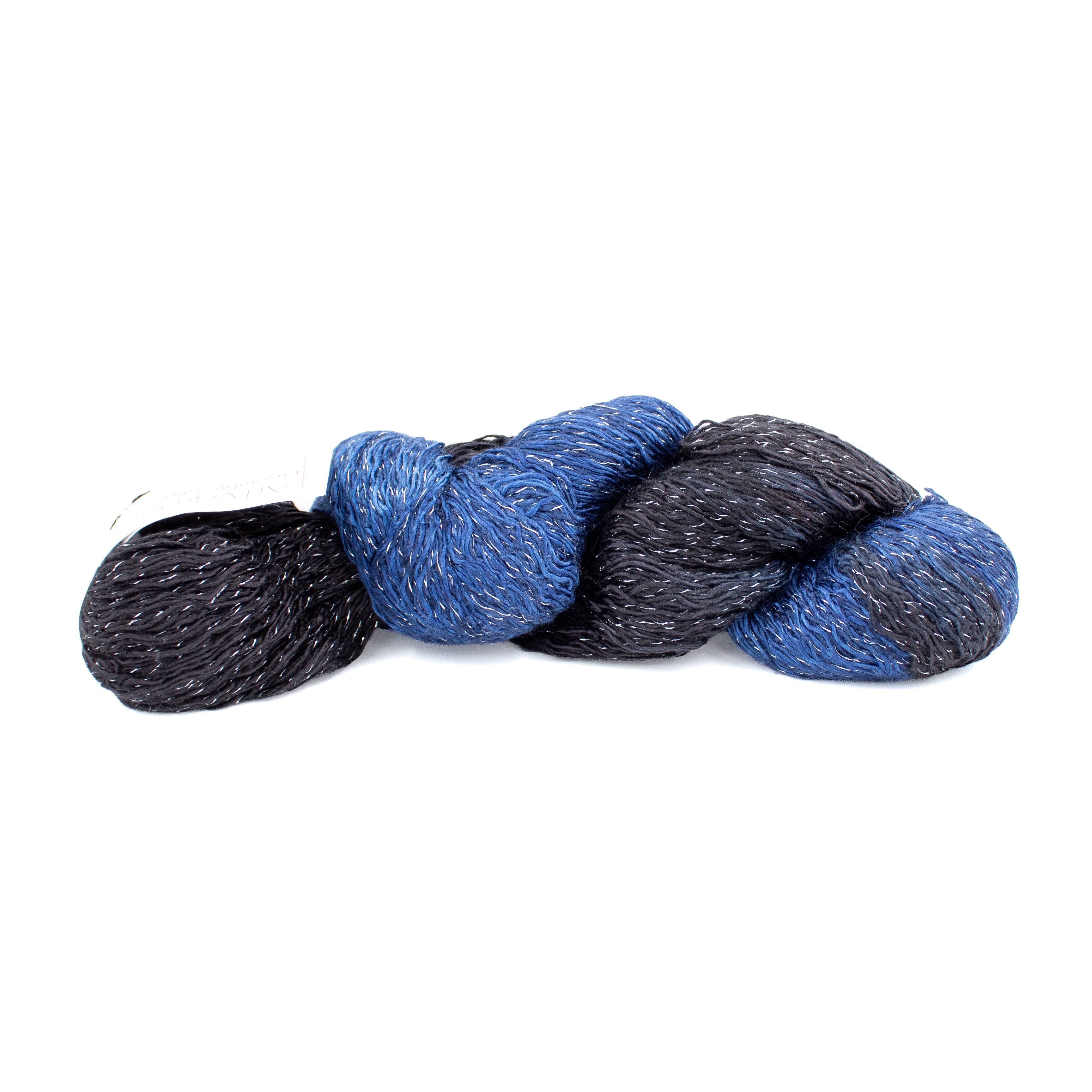 Art Yarns Ensemble Glitter Light in Black + Blue
