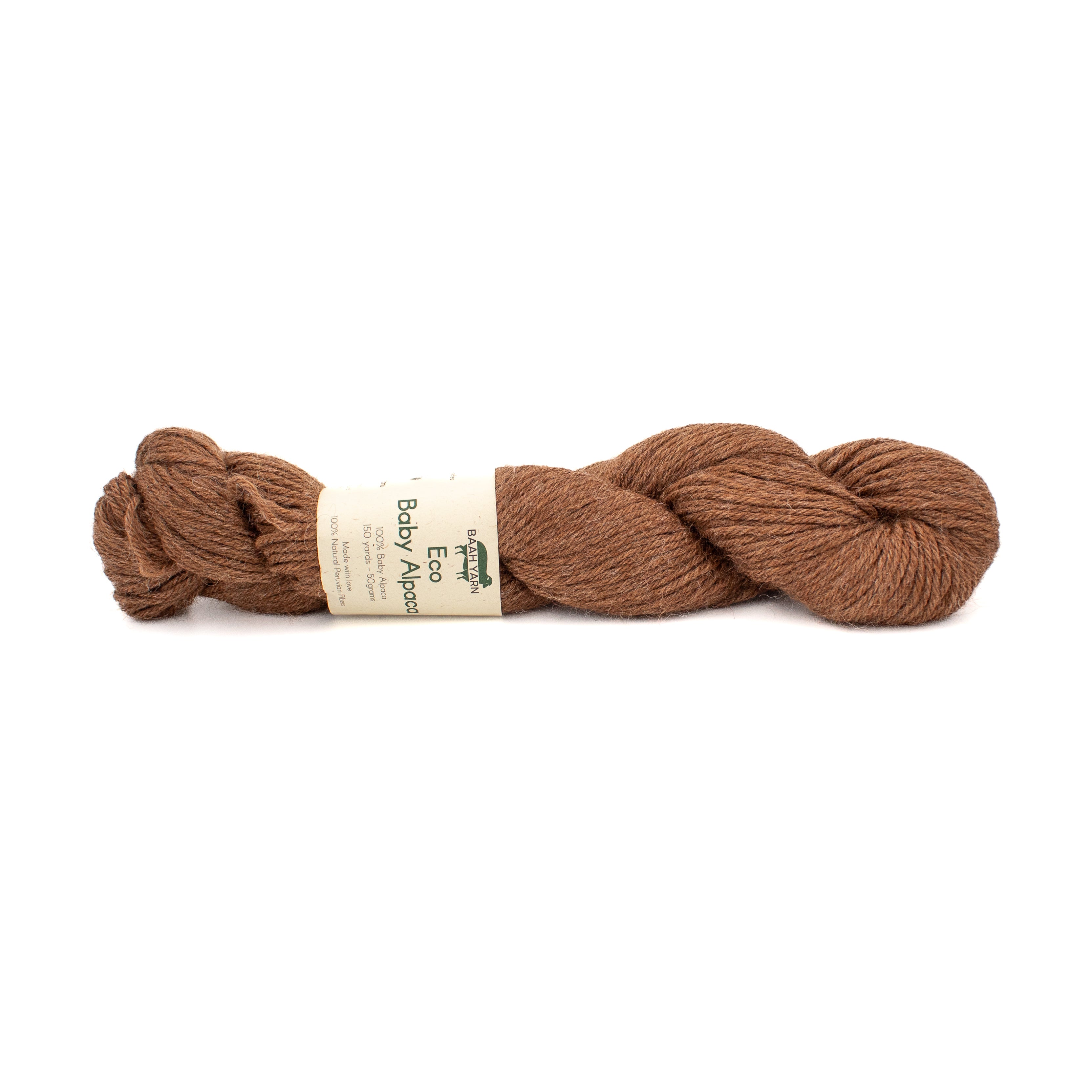 Baah Yarn Eco Baby Alpaca in Tiramisu