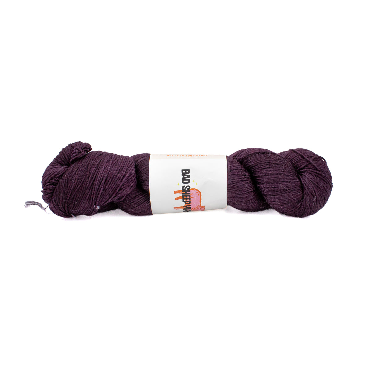 Bad Sheep Yarn Basic Sock Fingering in Juliet