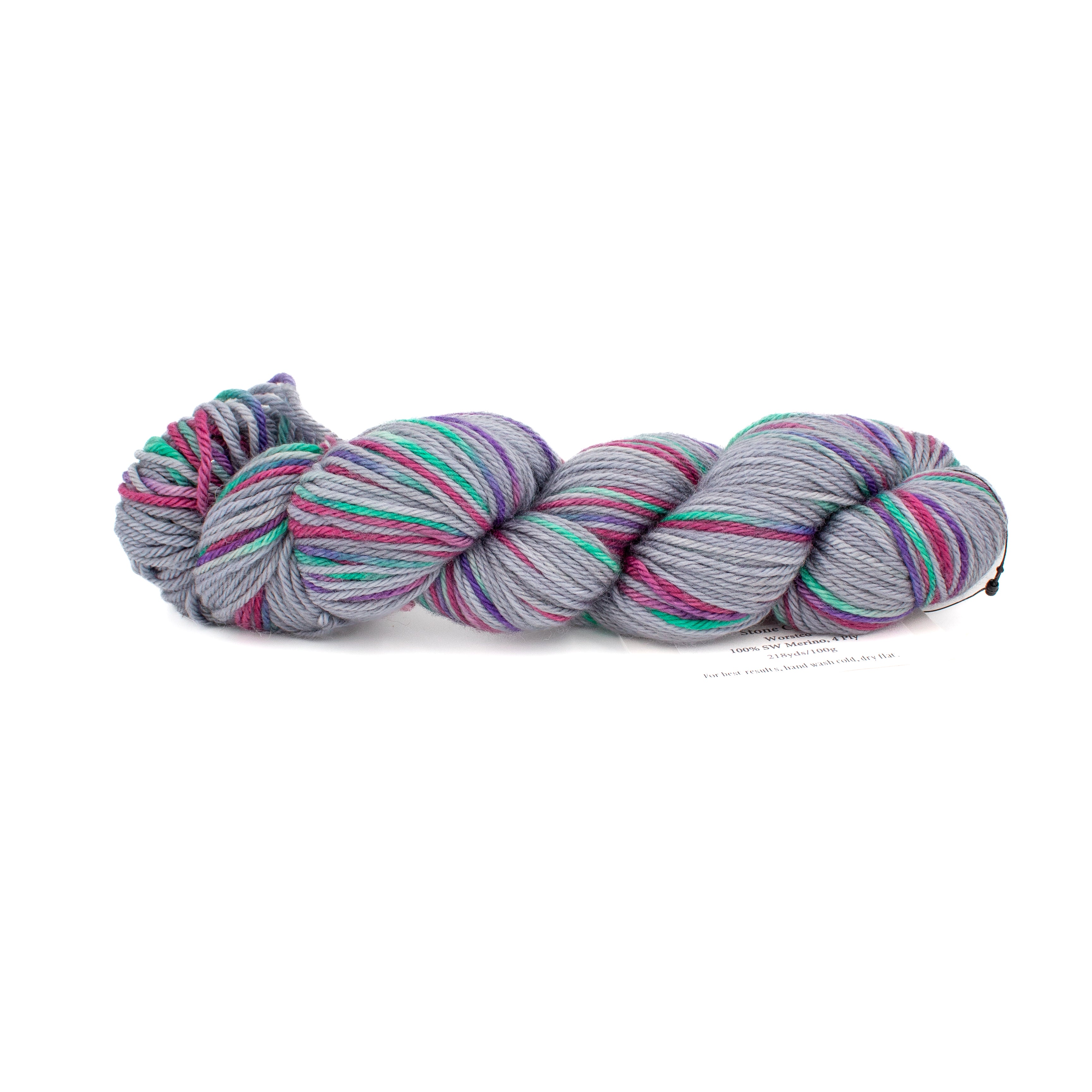Be Ewe Fibers Worsted in Stone Castle
