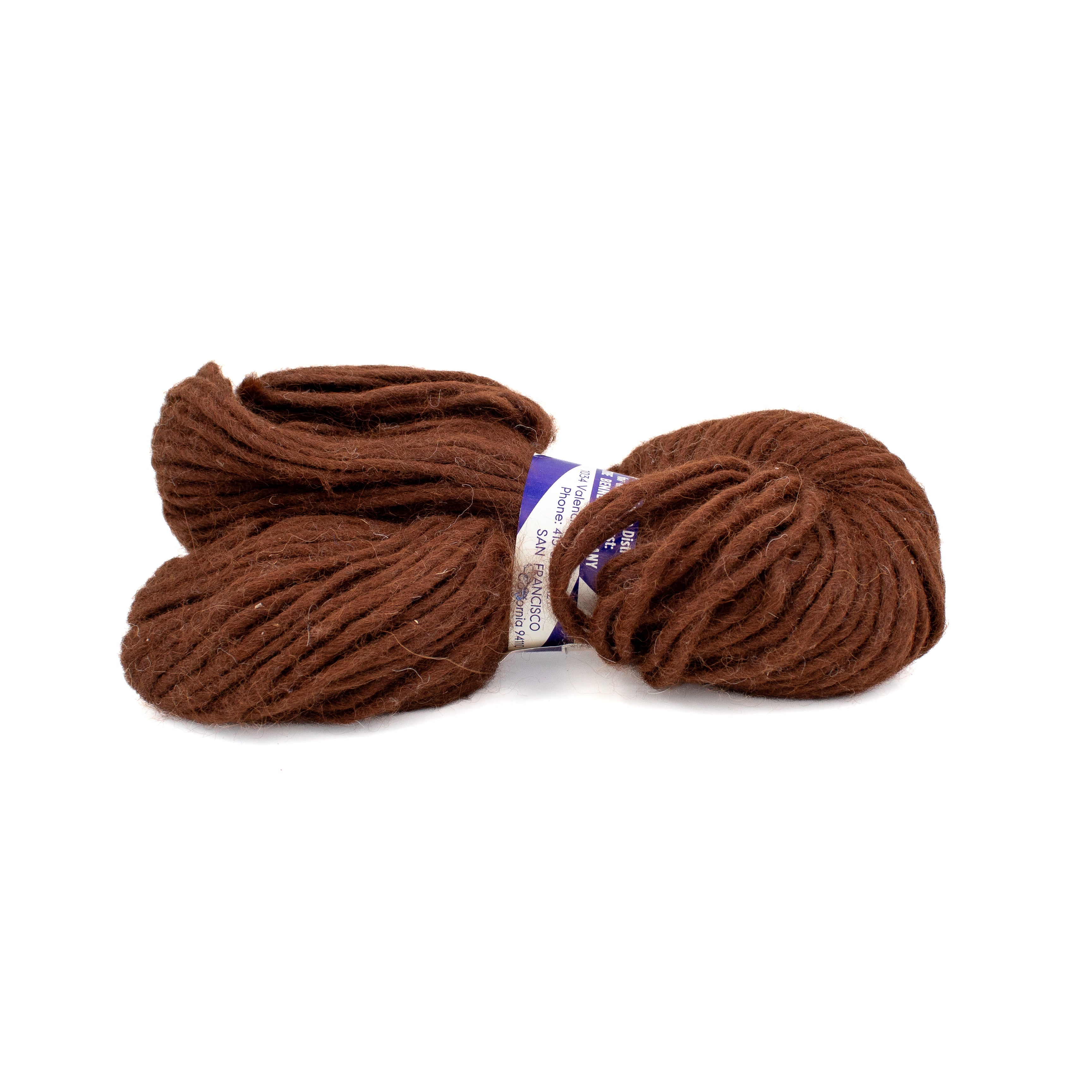 Benco Yarn Alpaca from Bolivia in Brown
