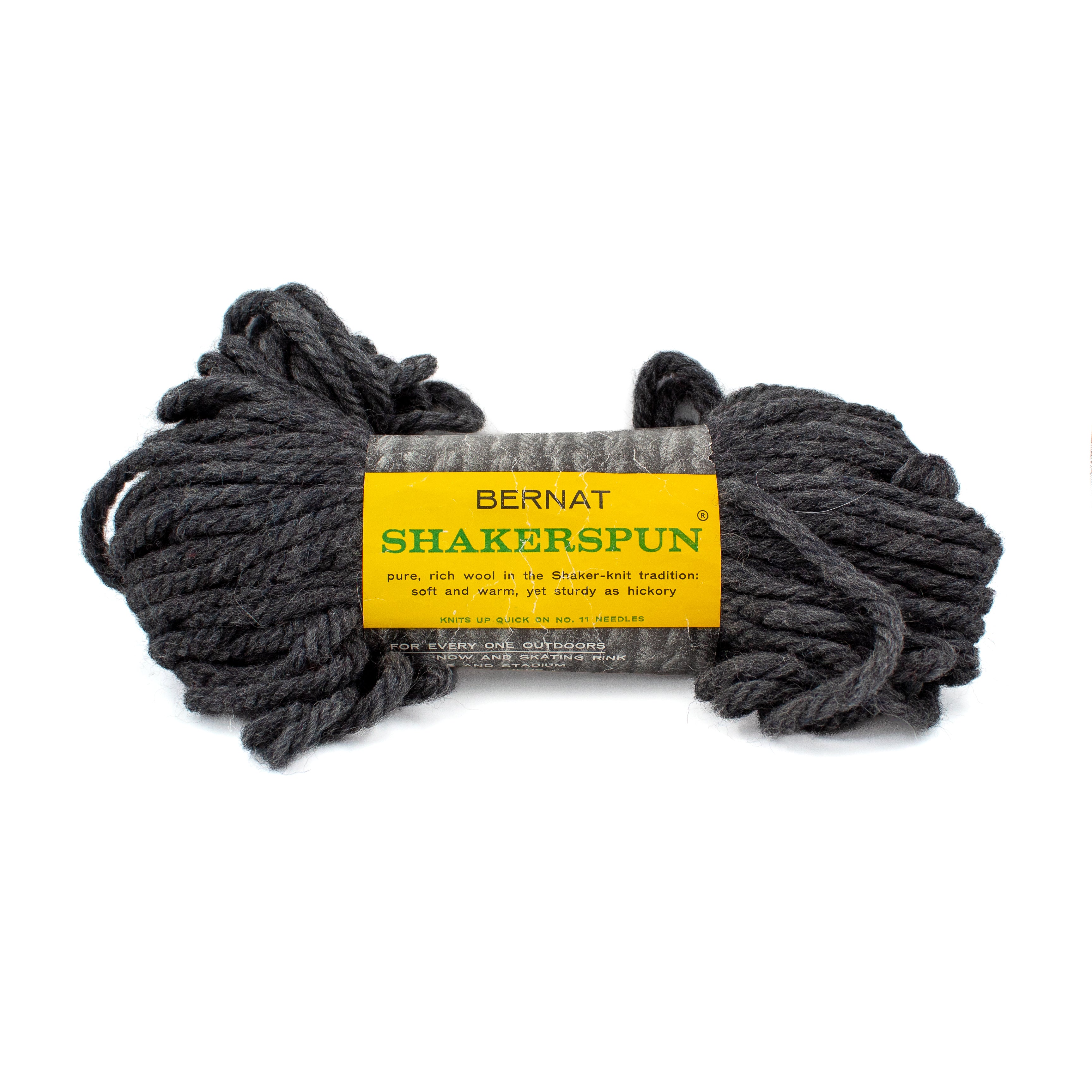 Bernat Shakerspun in Charcoal Grey