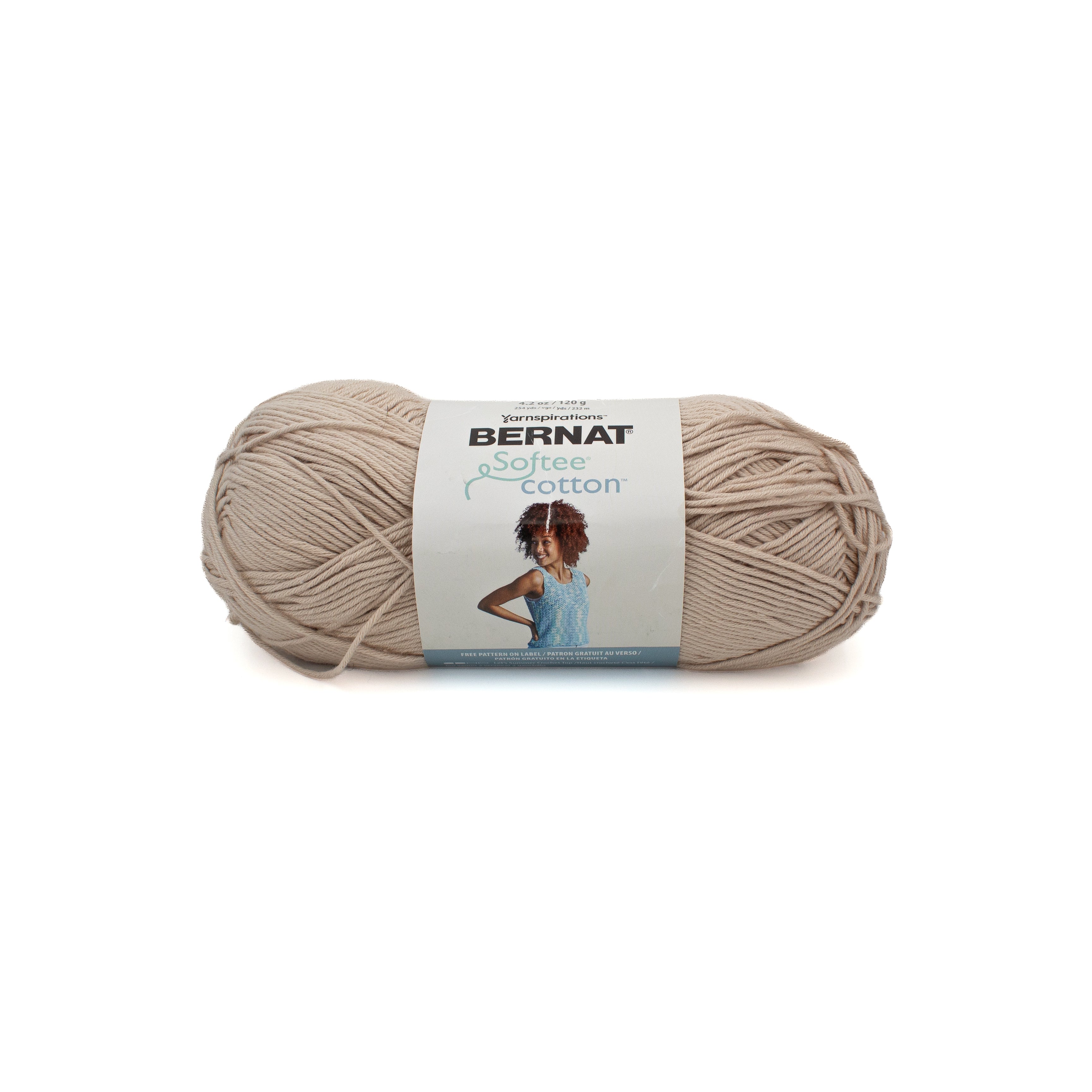 Bernat Softee Cotton in Feather Grey