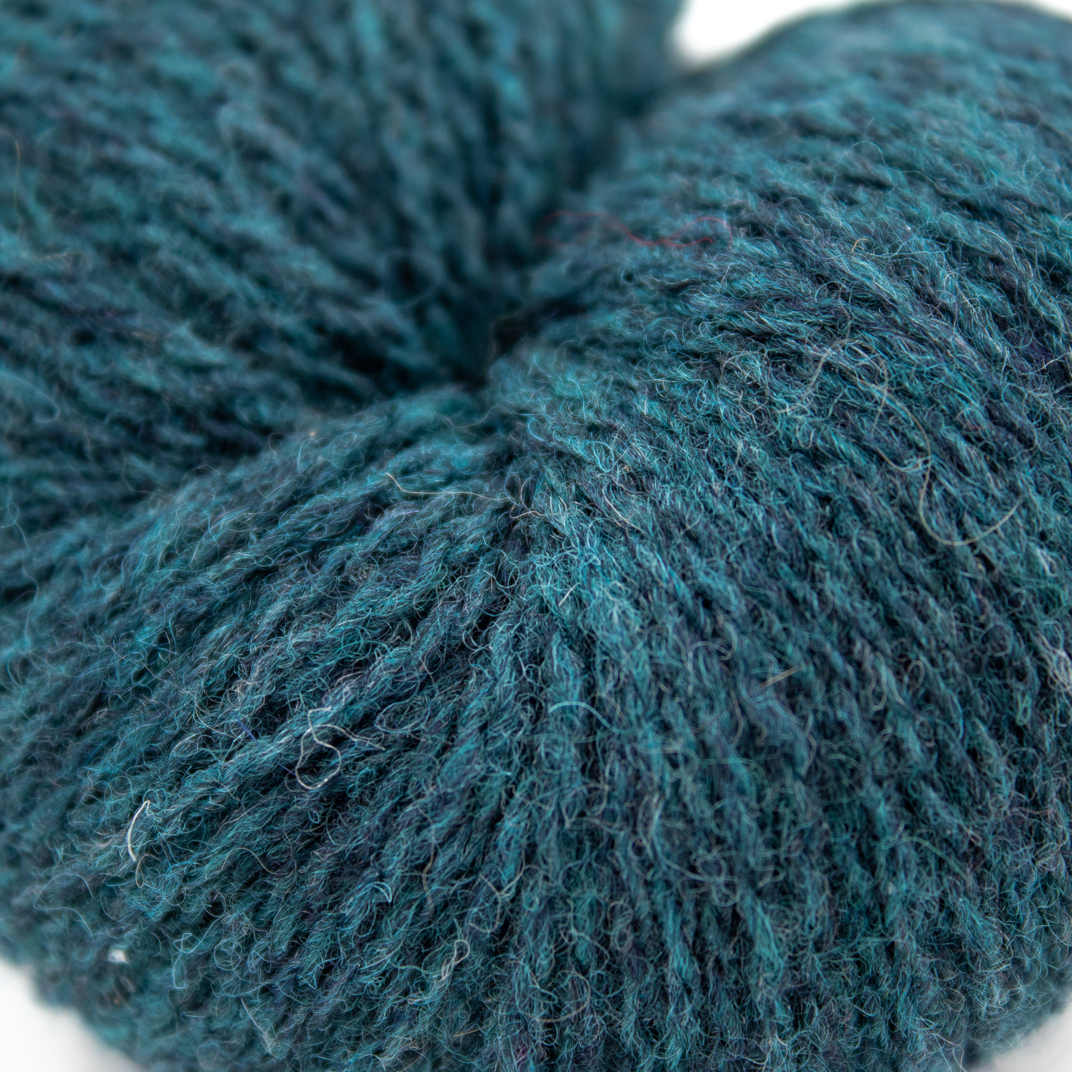 Biches & Buches Le Petit Lambswool in Dark Blue Turquoise