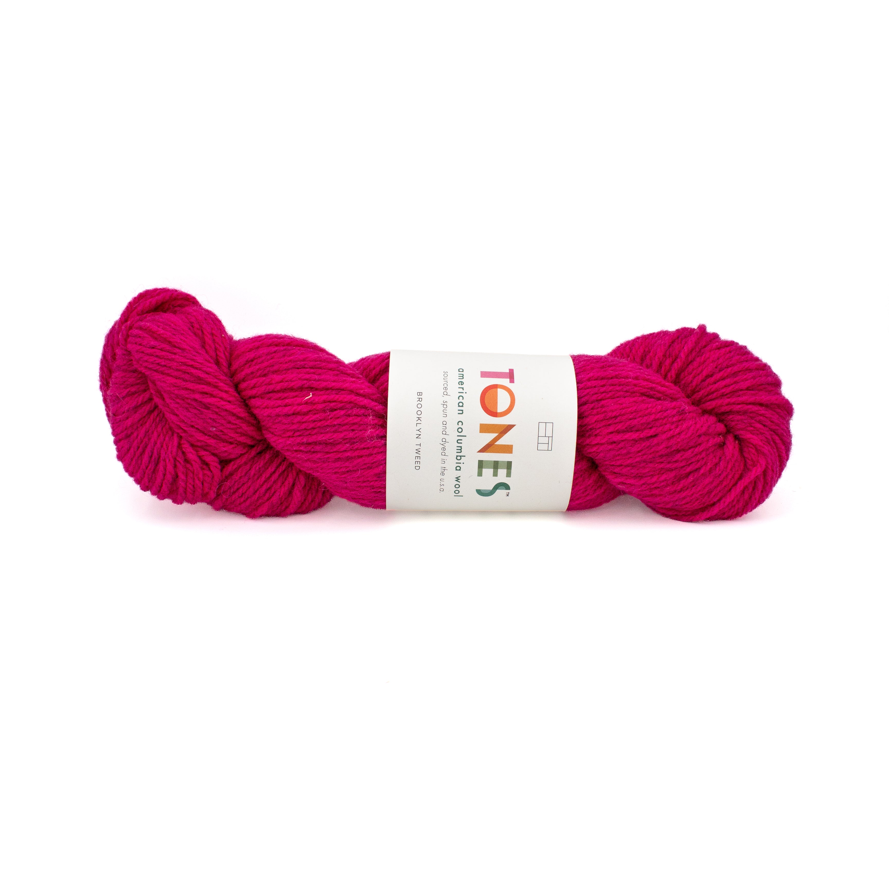 Brooklyn Tweed Tones American Columbia Wool in Hollyhock