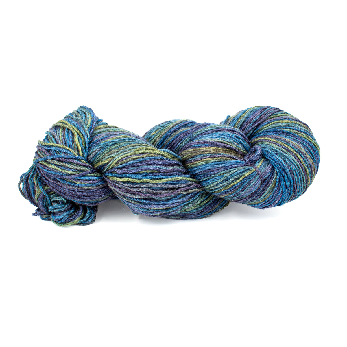 Brooks Farm Yarn Worsted Mas-Acero in Blue Multi