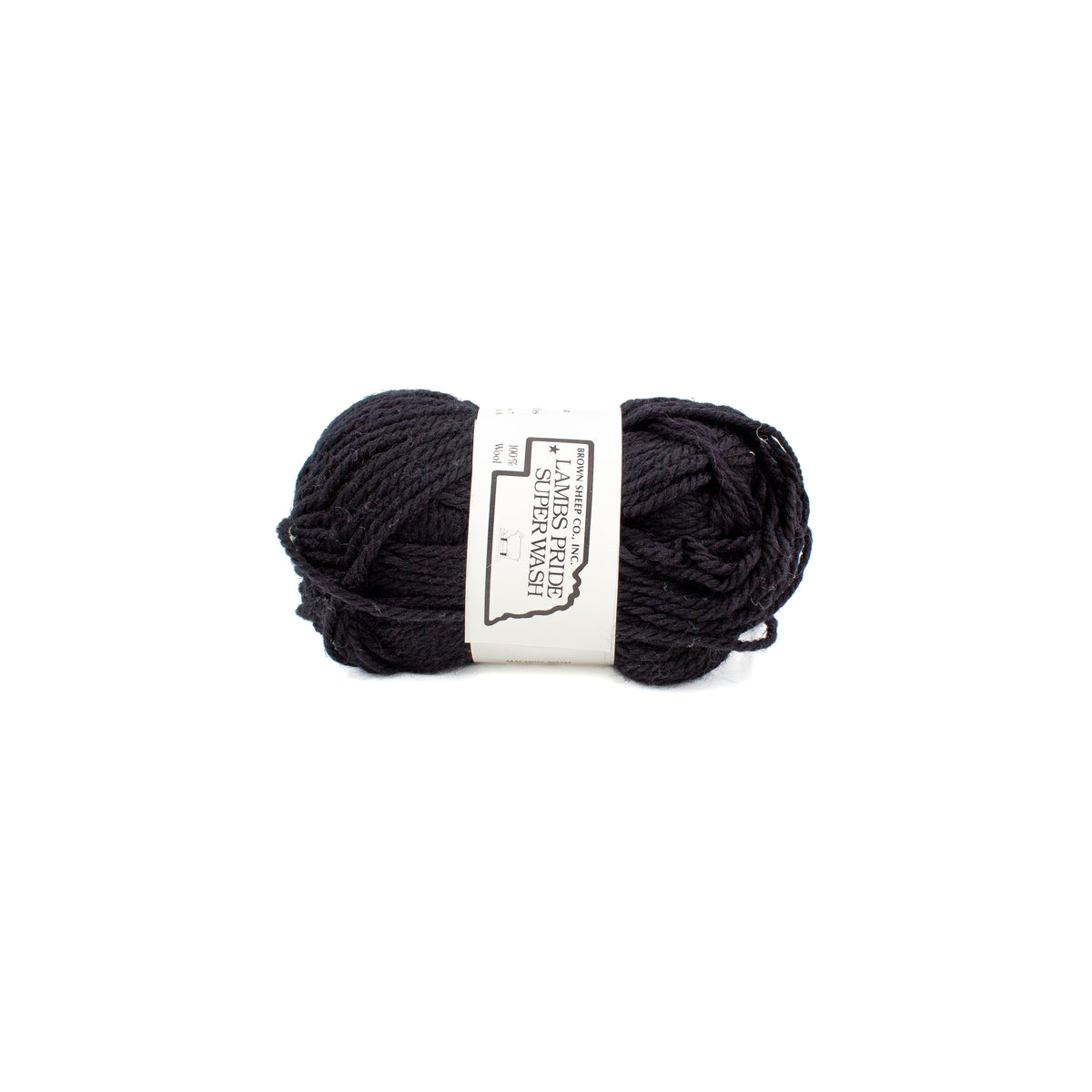 Brown Sheep Company Lambs Pride Super Wash in Onyx