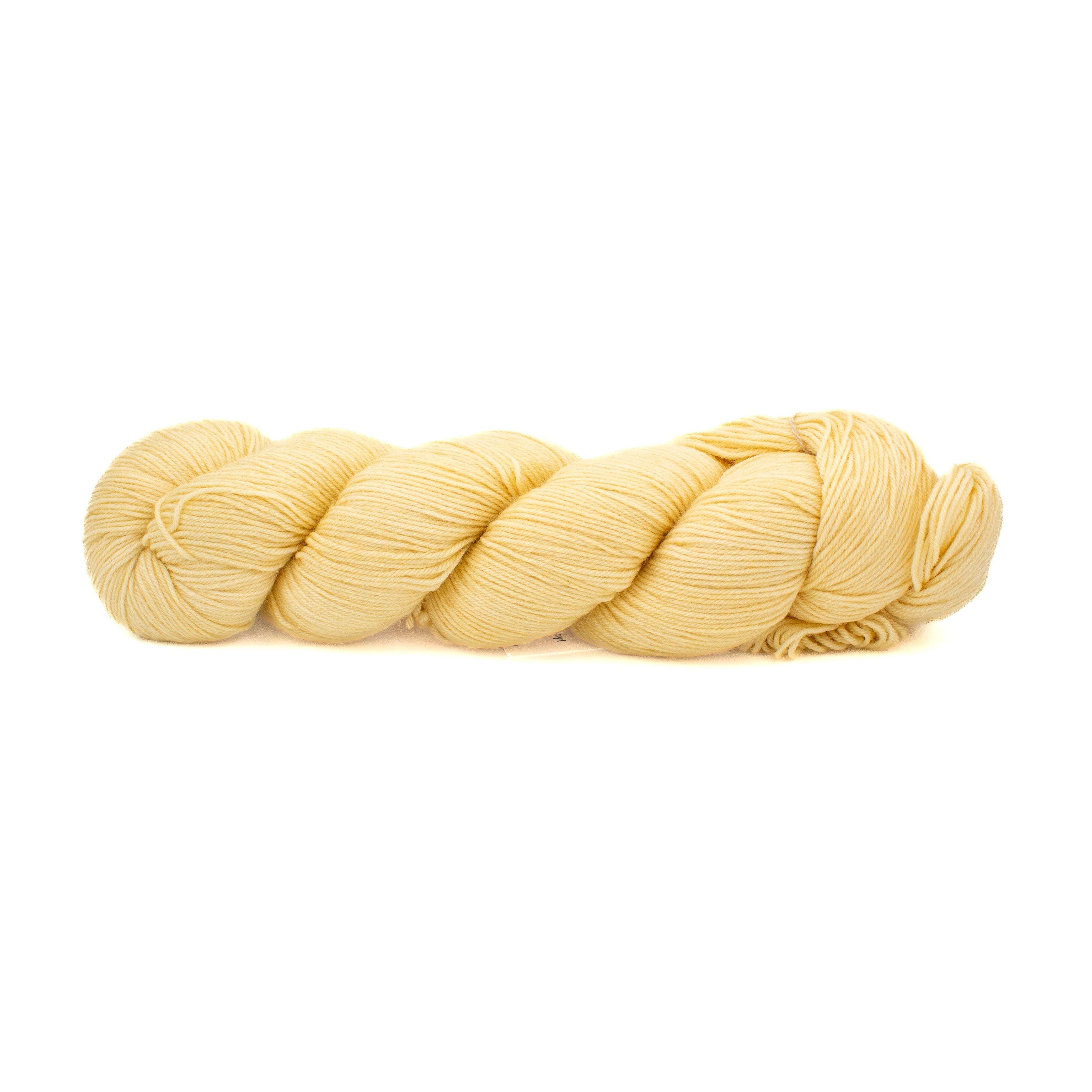 Bumblebee Acres Fiber Farm Squishy Sock in Butter Cream