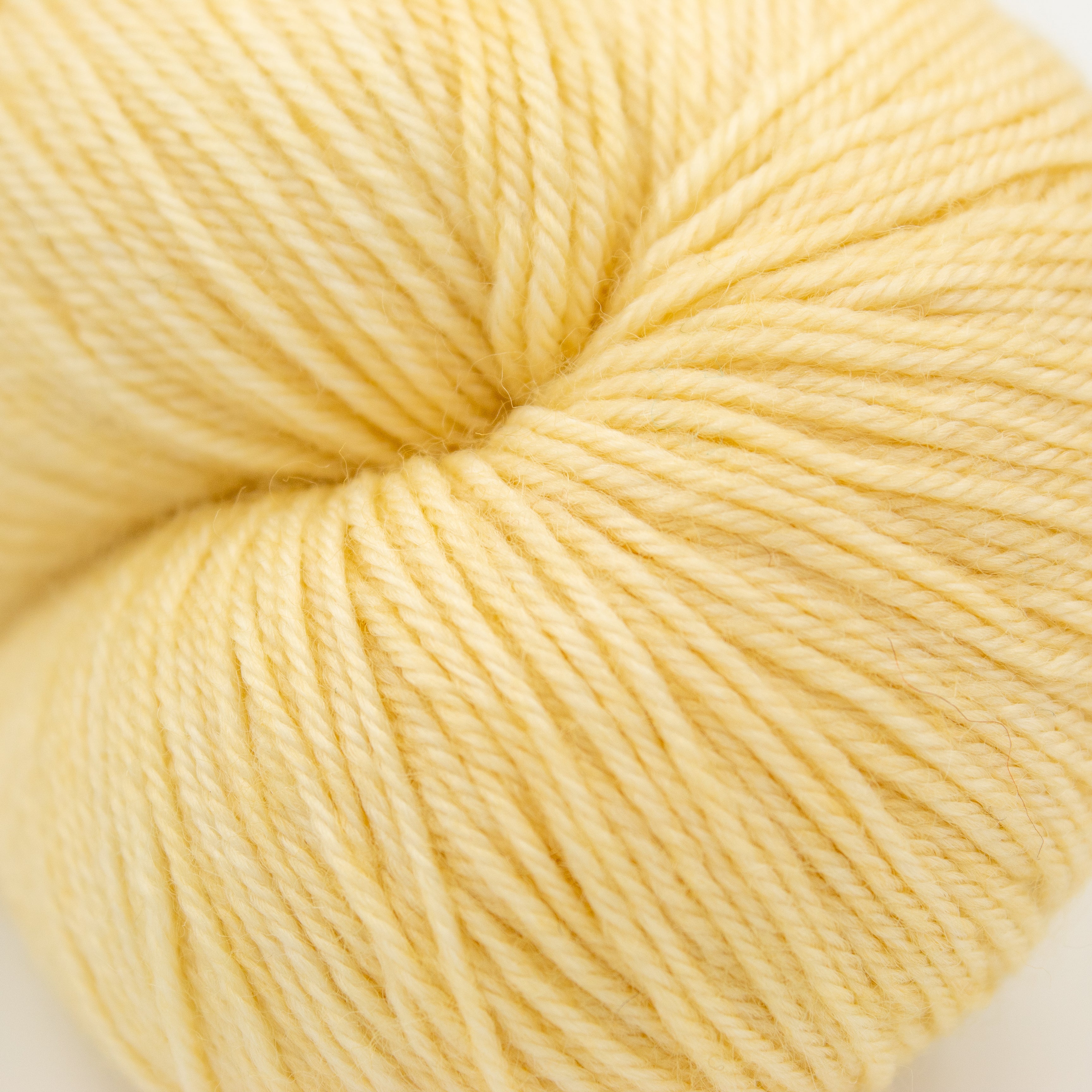 Bumblebee Acres Fiber Farm Squishy Sock in Butter Cream