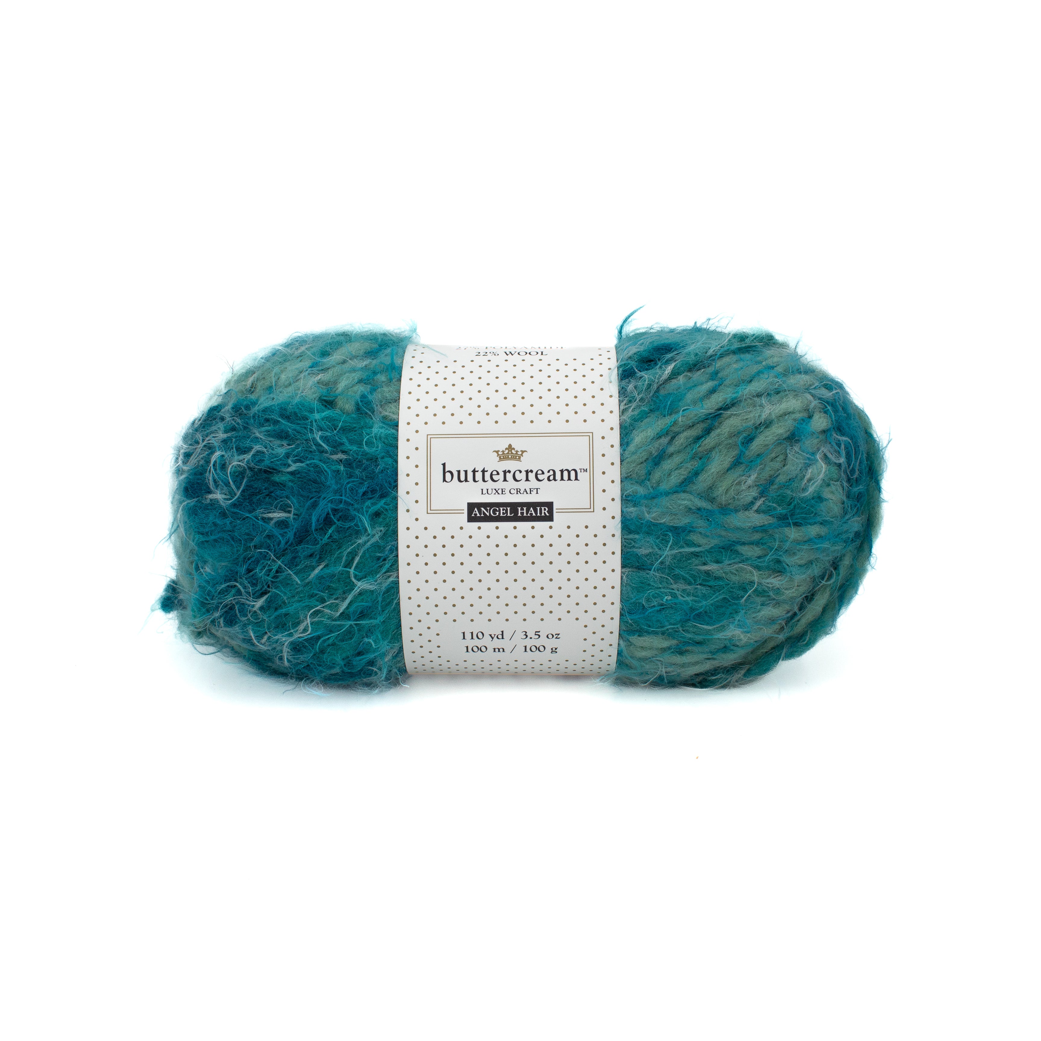 Buttercream Luxe Craft Angel Hair in Blue Multi