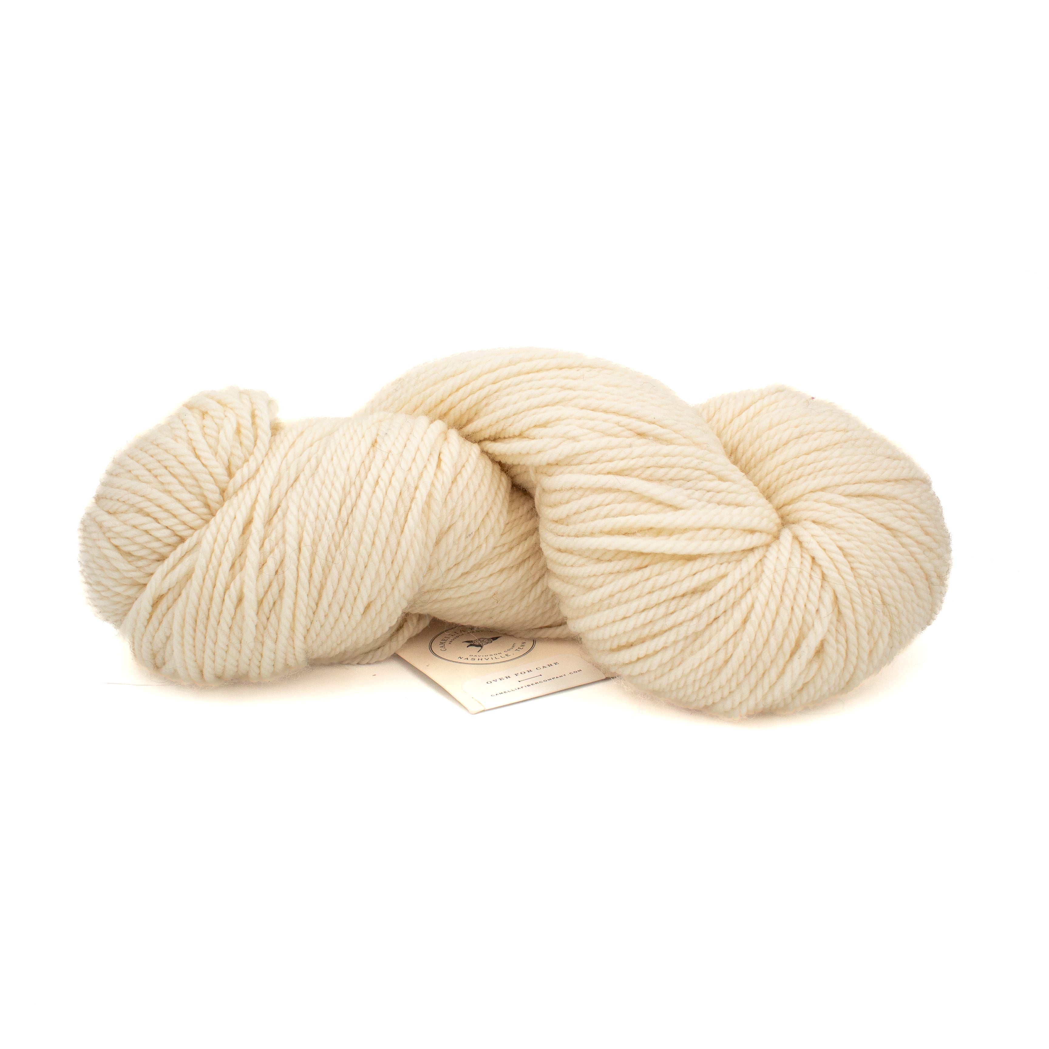 Camellia Fiber Co Merino Aran in Cream