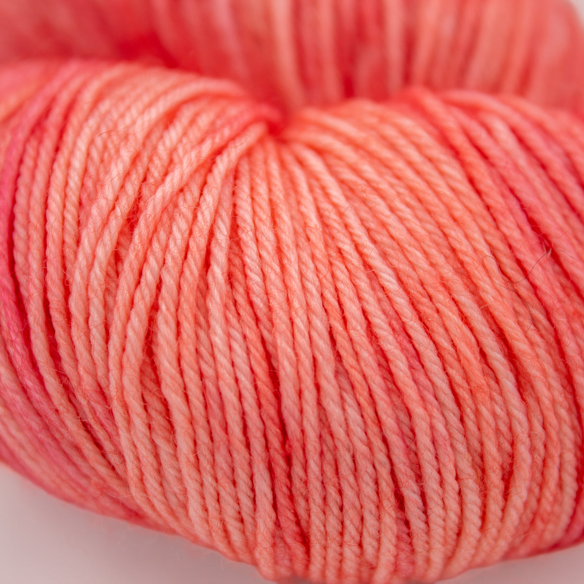 Candy Skein Yummy Fingering in Ruby Red Grapefruit