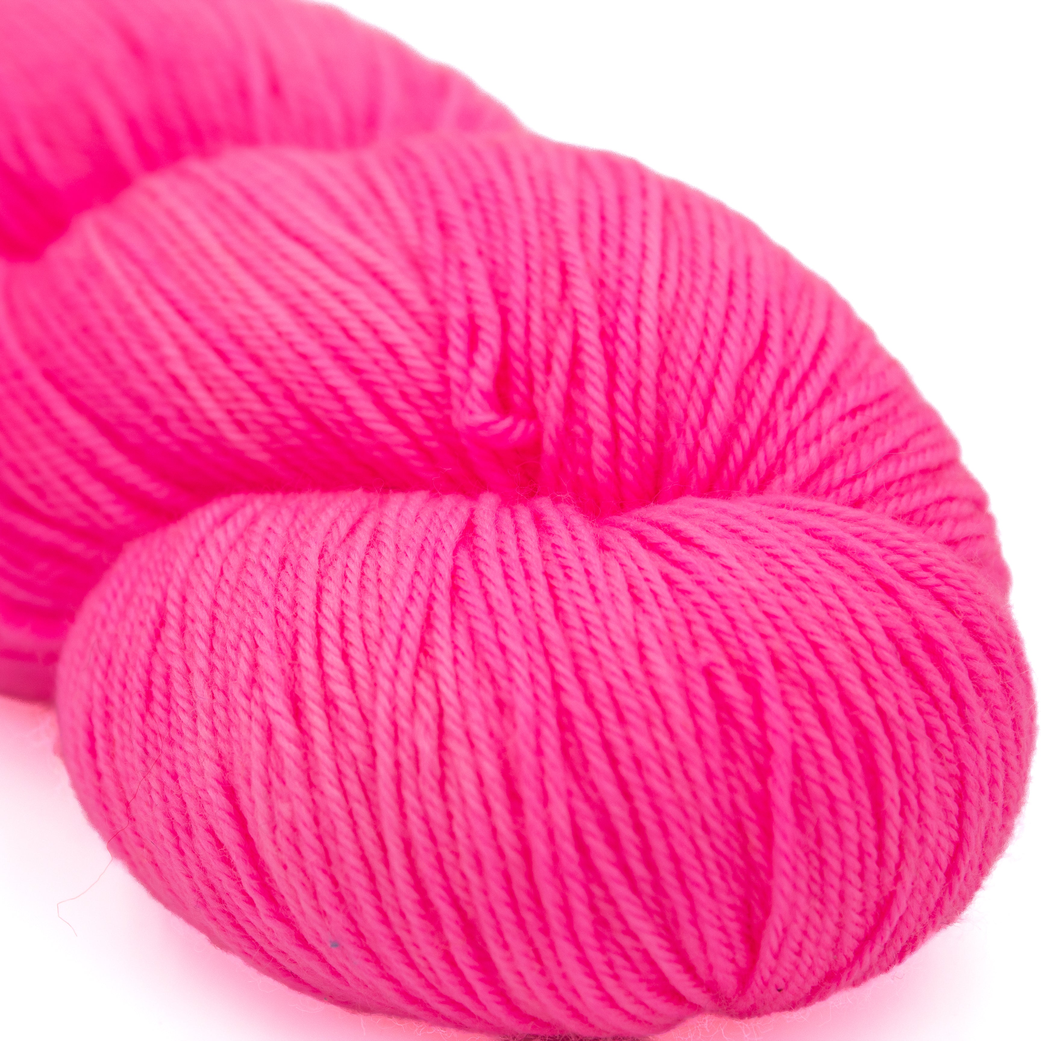 Candy Skein Yummy Fingering in Sour Strawberry
