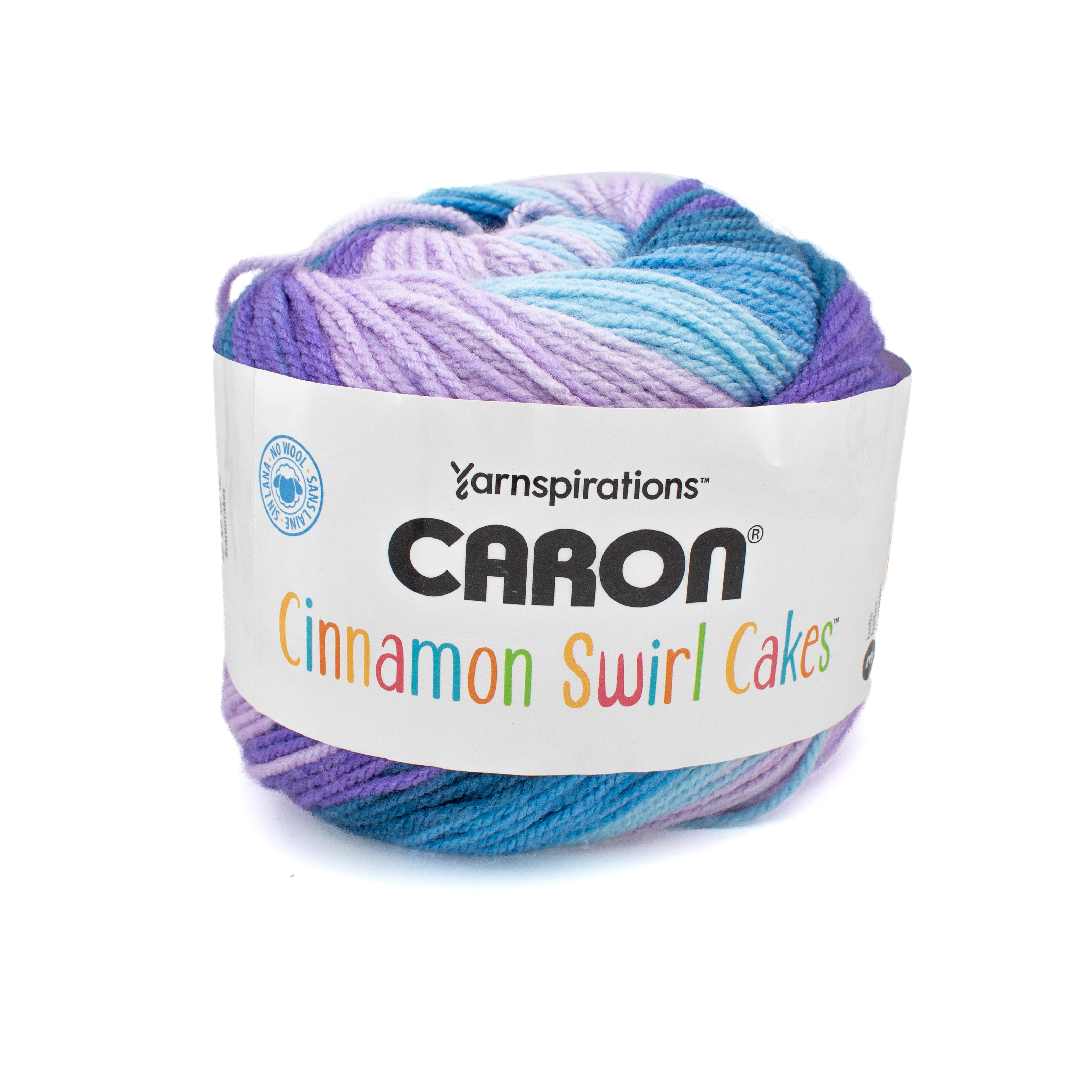 Caron Cinnamon Swirl Cakes in Twilight Surf