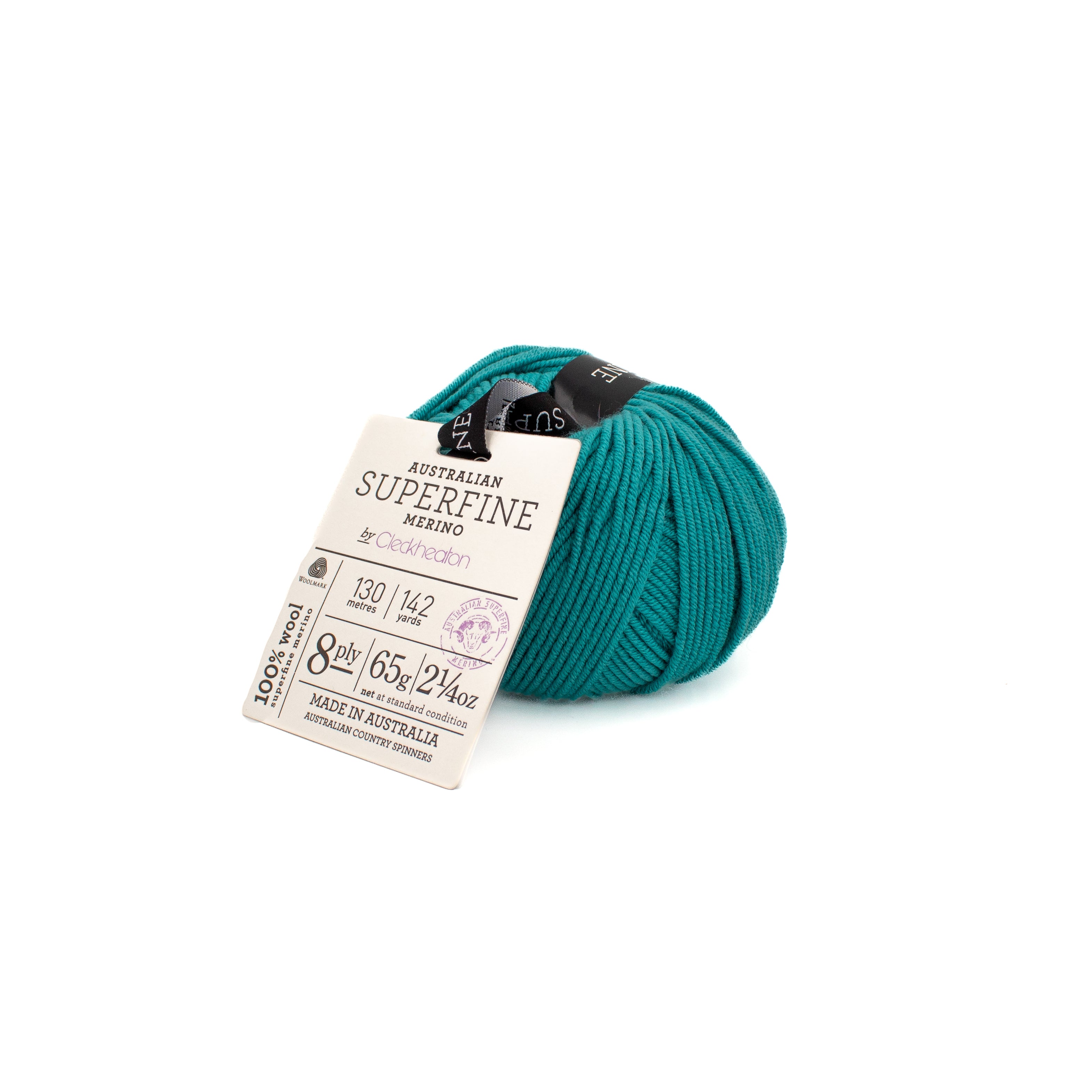 Cleckheaton Australian Superfine Merino 4 ply in Jade