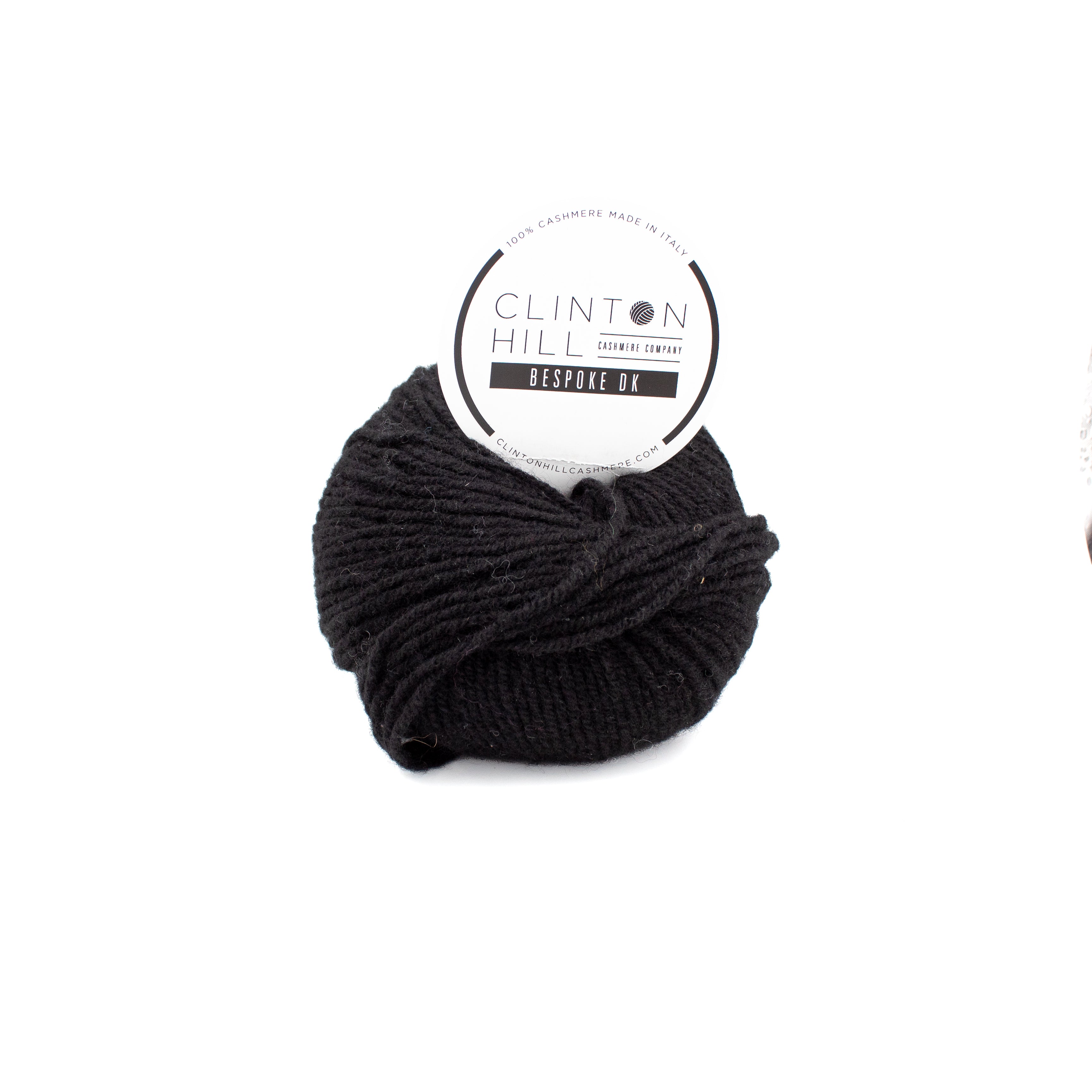 Clinton Hill Cashmere Company Bespoke DK in Onyx