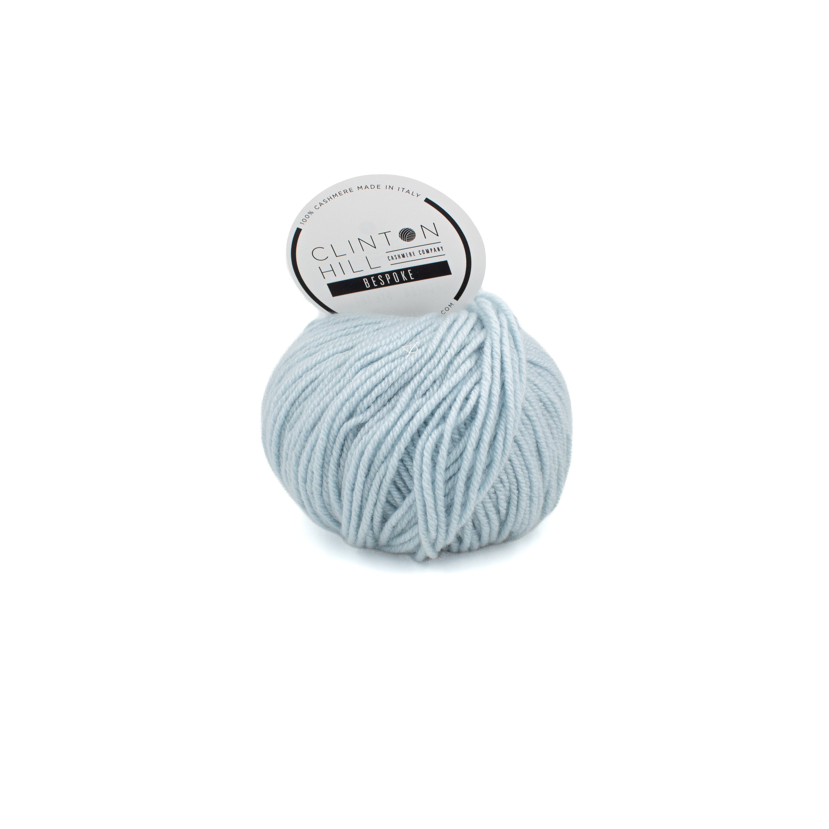 Clinton Hill Cashmere Company Bespoke Worsted in Light Blue