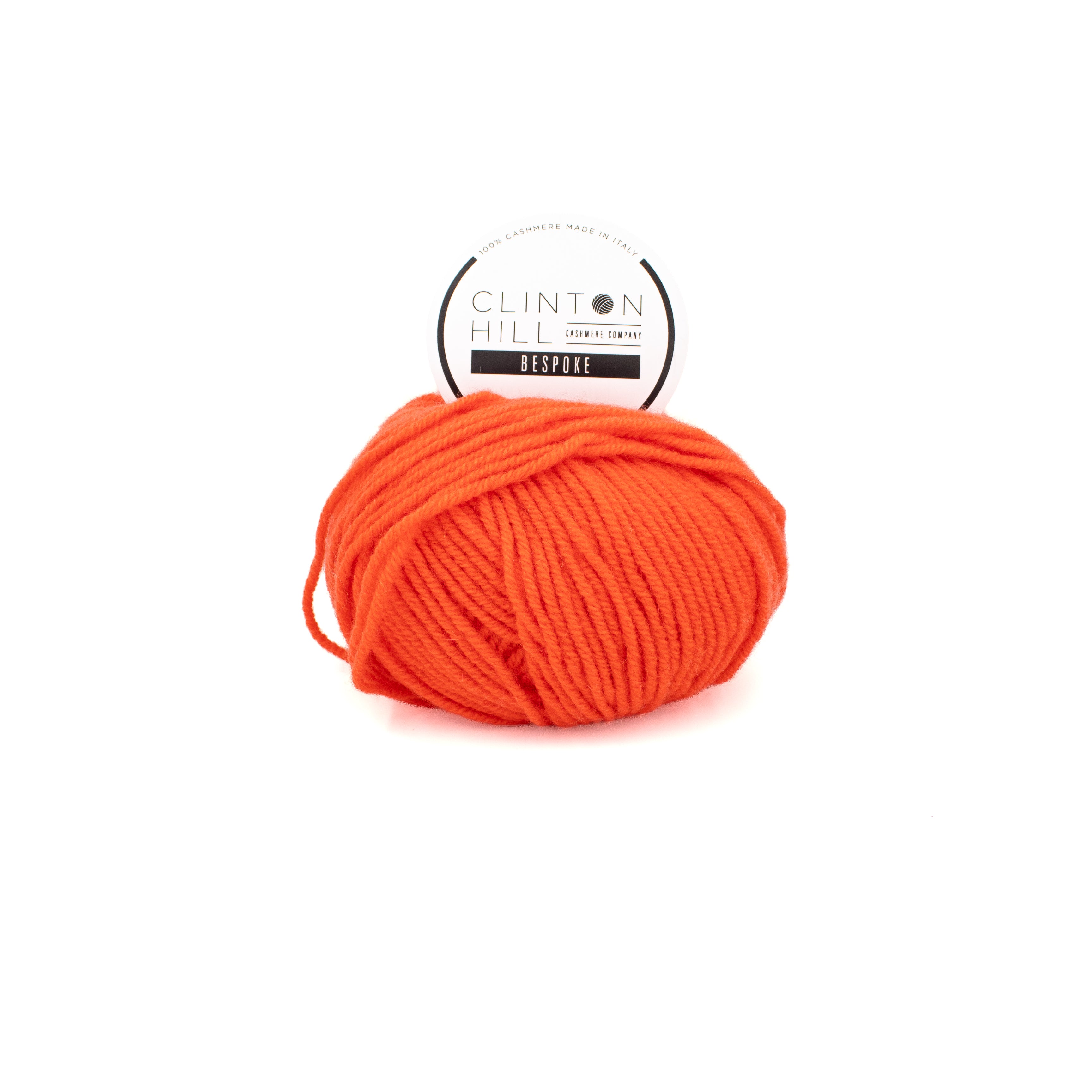Clinton Hill Cashmere Company Bespoke Worsted in Orange You Glad It's 2021