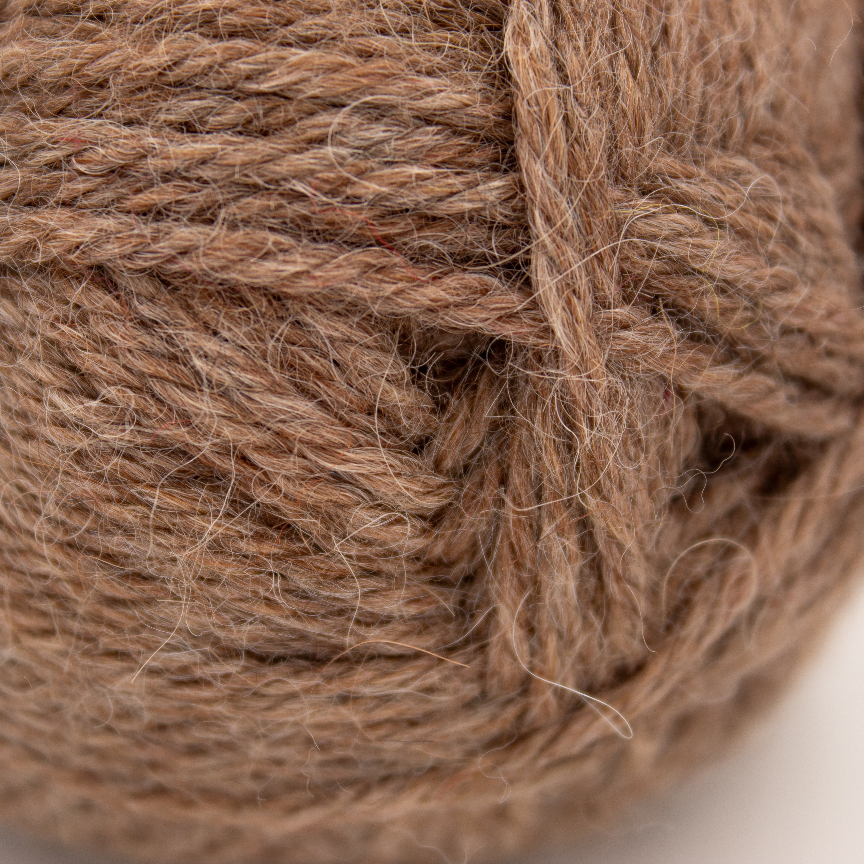 Cloudborn Fibers Alpaca Worsted in Stone Heather