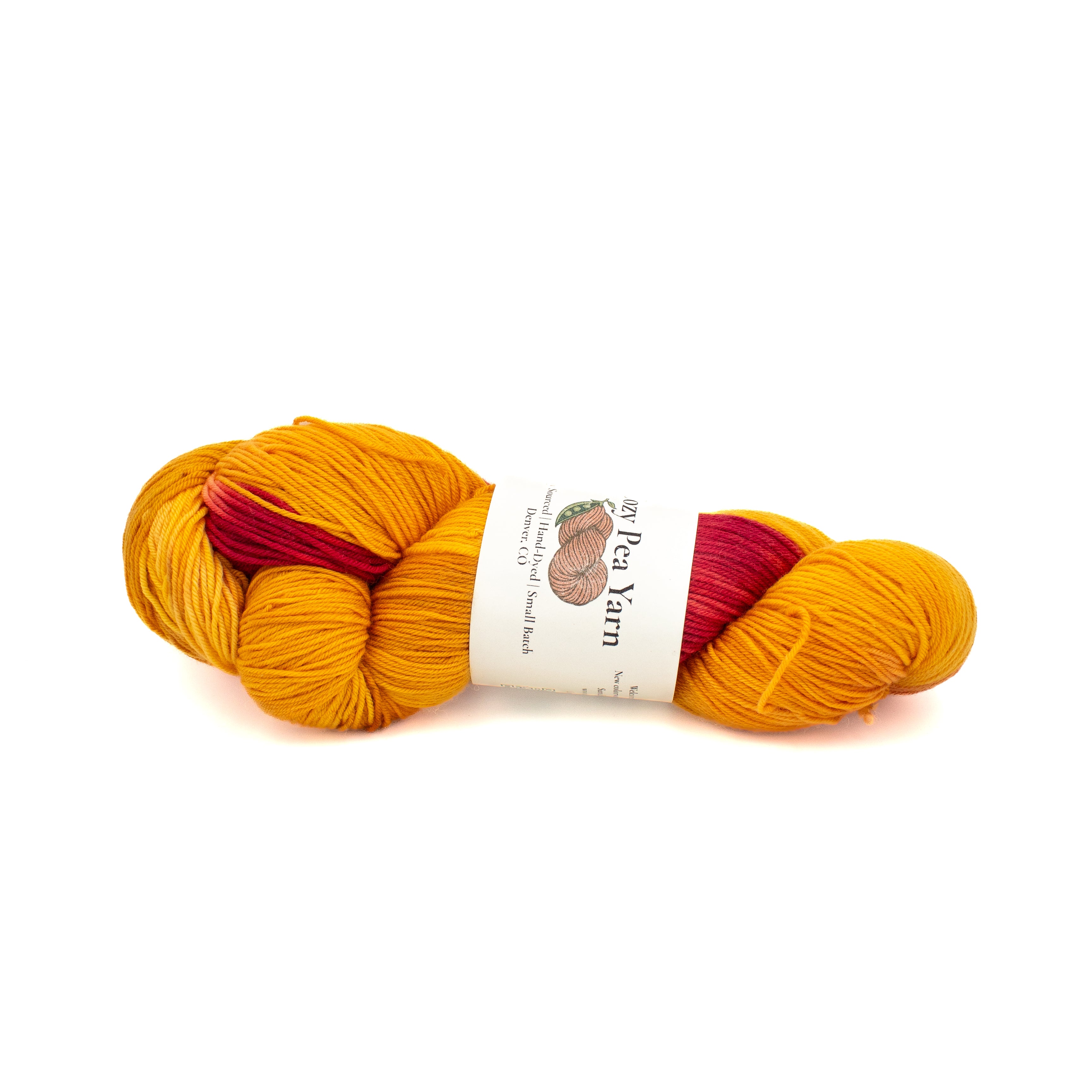 Cozy Pea Yarn Fingering in Cupid's Arrow