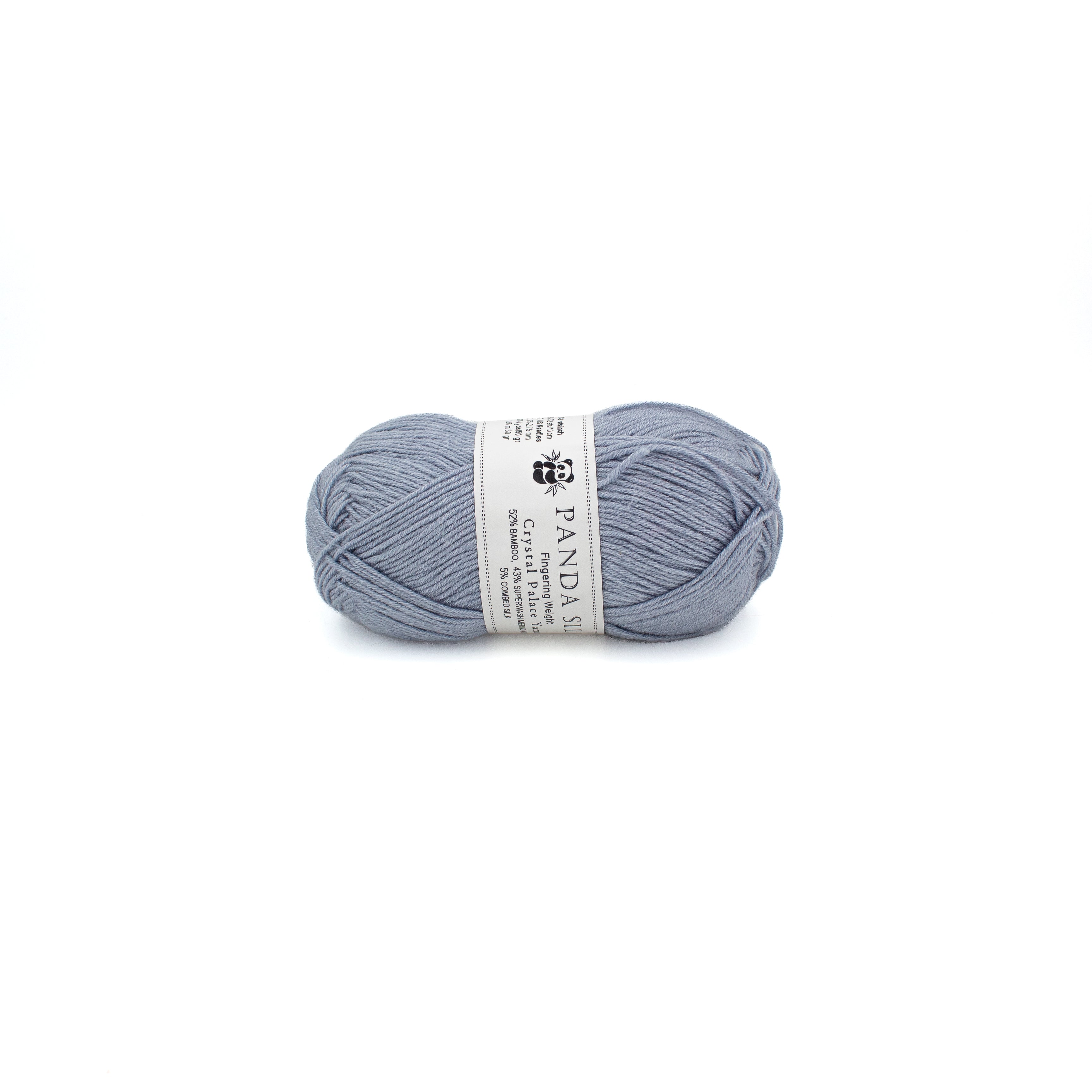 Crystal Palace Panda Silk in Pearl Blue