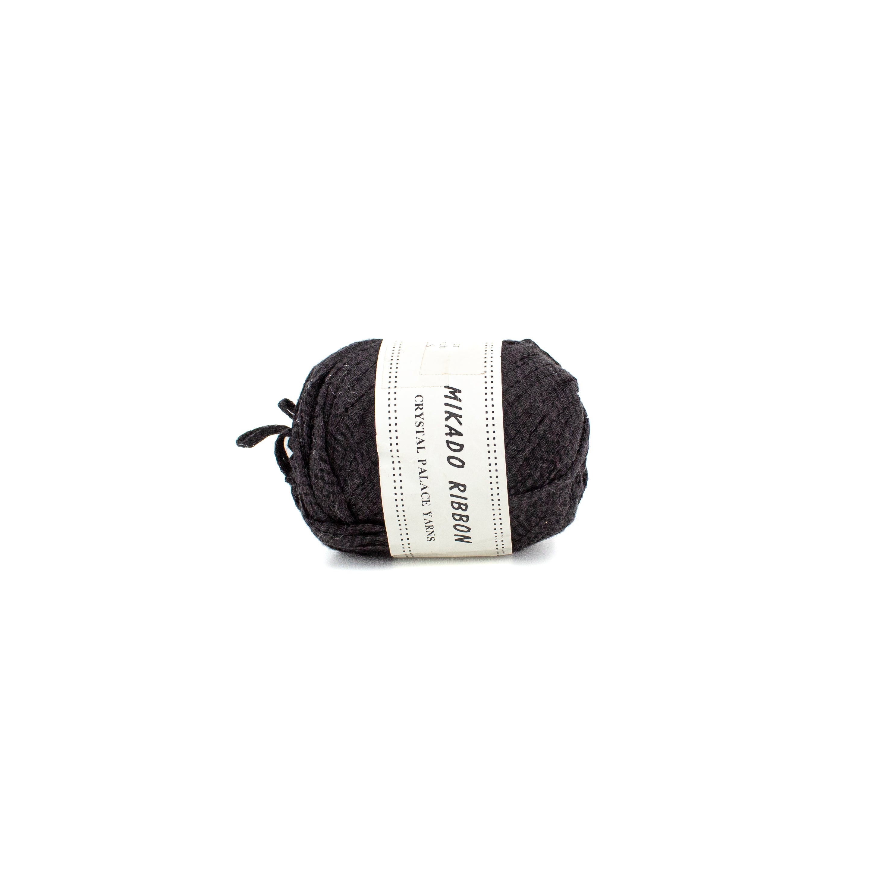 Crystal Palace Yarns Mikado Ribbon in Black
