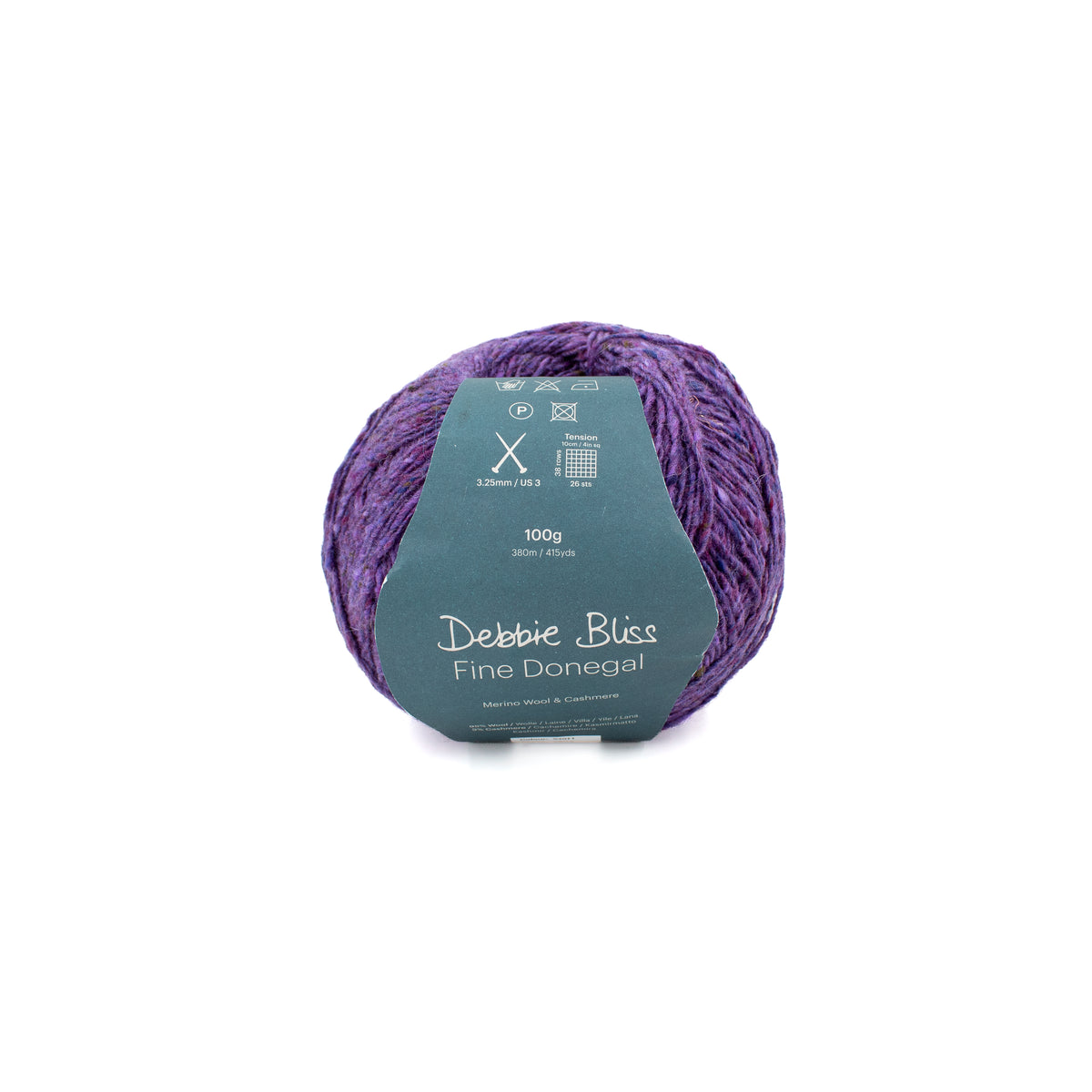 Debbie Bliss Fine Donegal in Plum (54011)